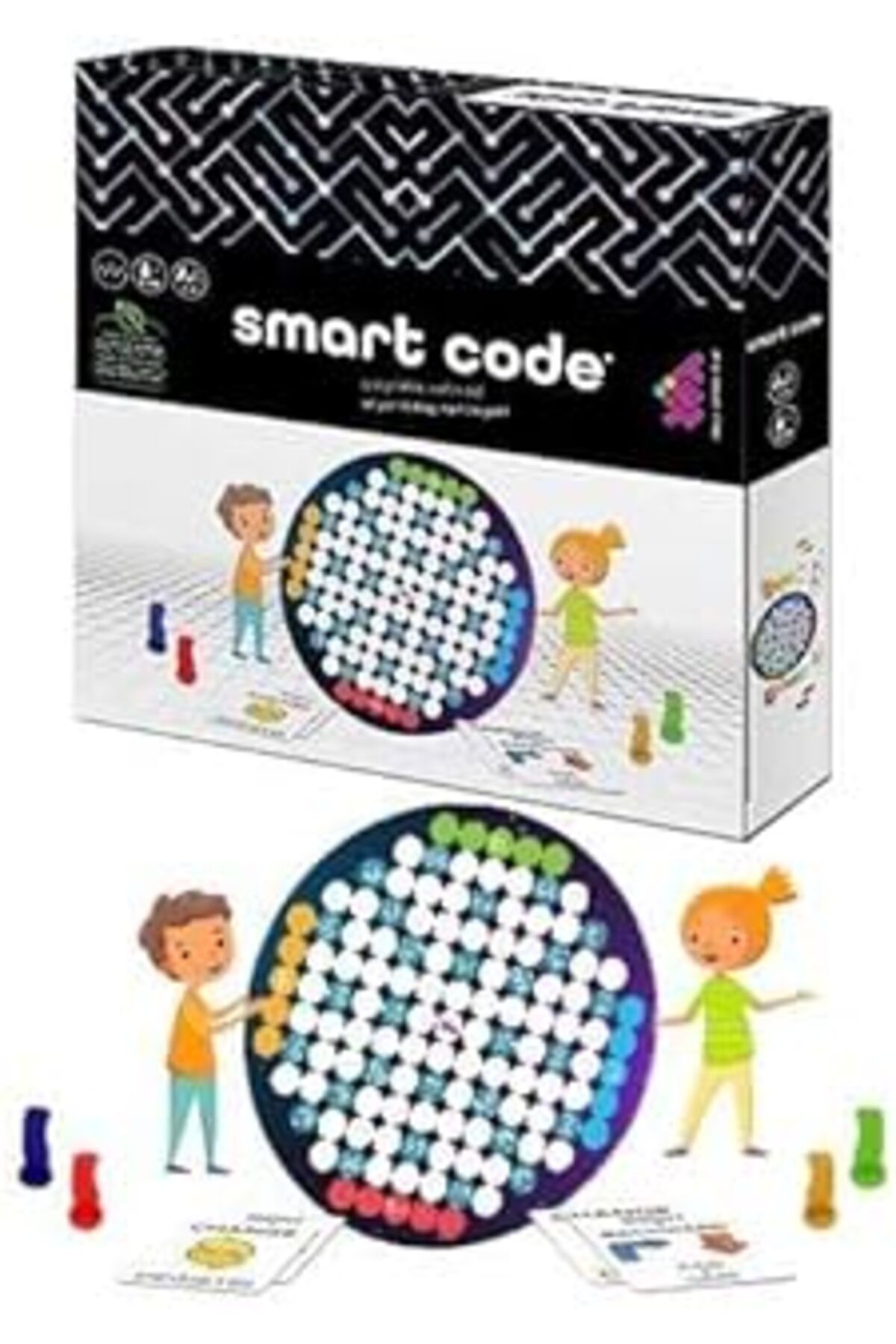 NETWORK ART Zet Zeka SMART CODE KODLAMA OYUNU 6 YAŞ 4 OYUNCU