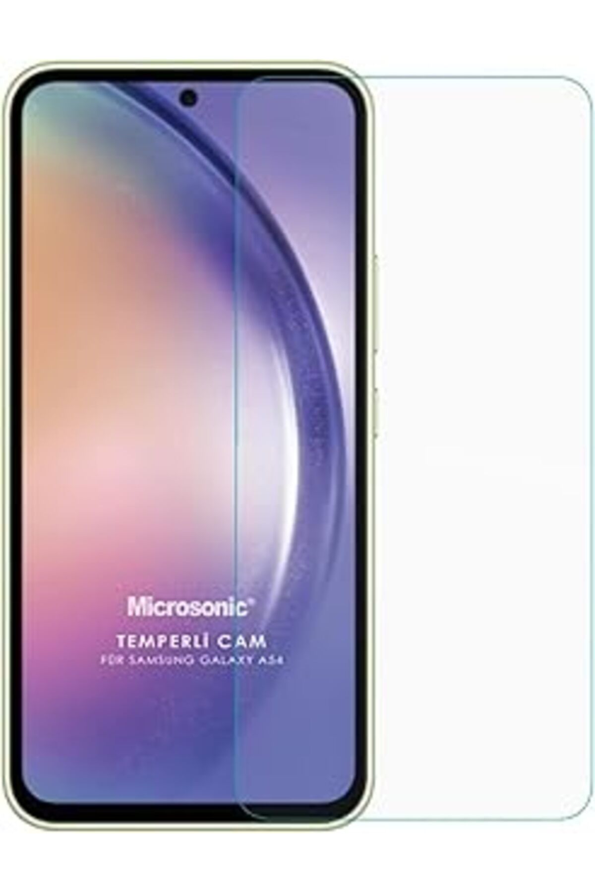 Pİ GLOBAL Microsonic Samsung Galaxy A54 Tempered Glass Cam Ekran Koruyucu