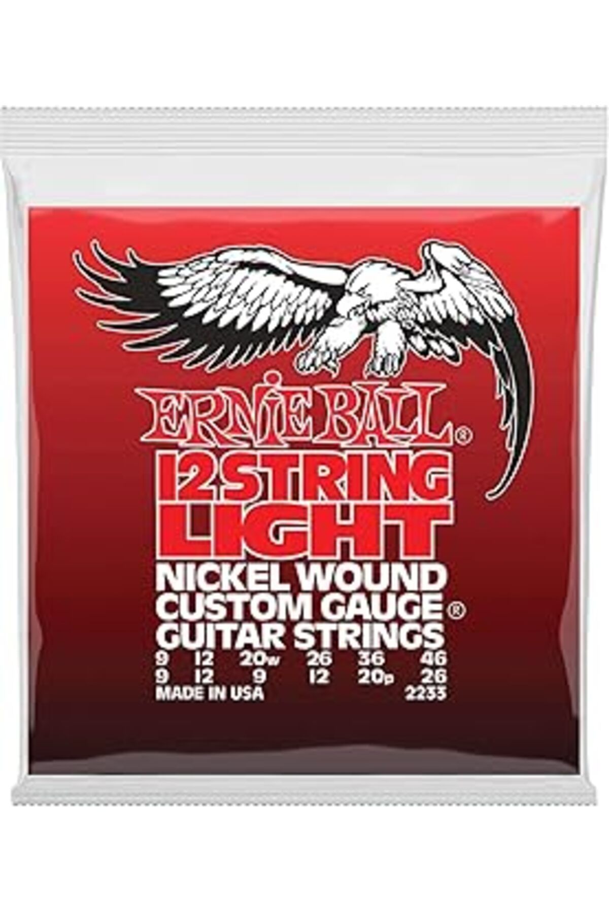 Pazarcan Ernie Ball Nikel Sargı 12 Tel (09-46/11-52)09-46 Light