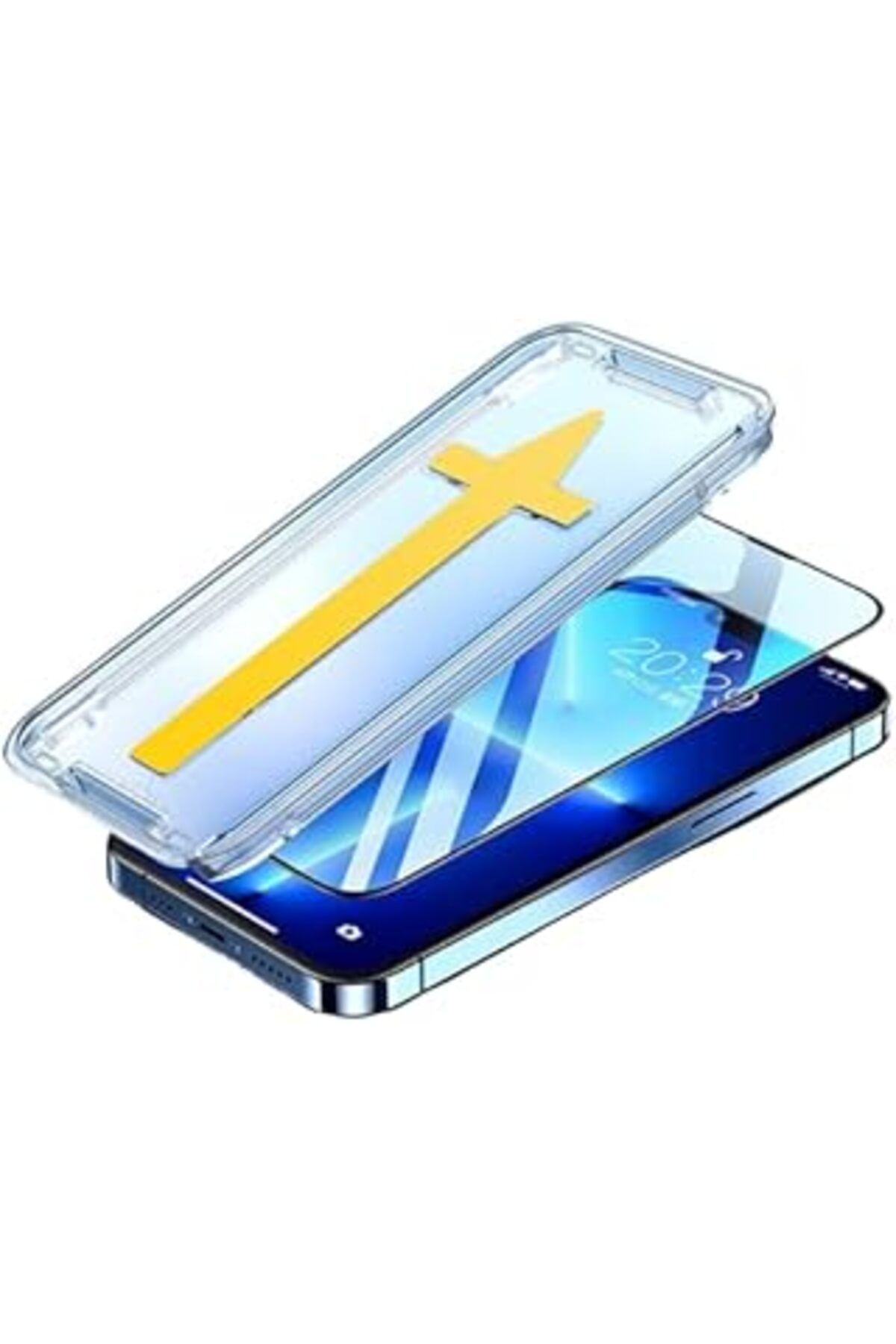 Pazarcan Kaemoon Apple İphone İçin Tasarlanmış Tam Ekran Kaplayan Kolay Kurulum Ekran Koruyucu Cam (İphone X