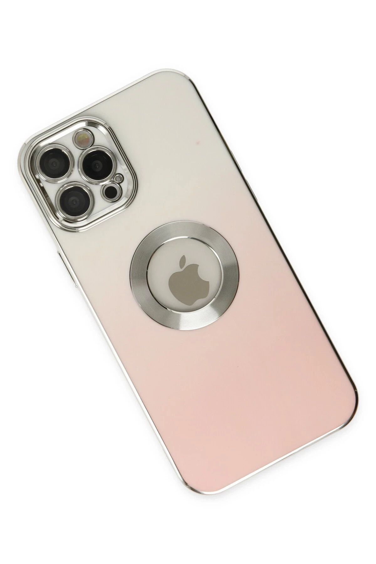 NewFace iPhone 12 Pro Max Kılıf Best Silikon - Pembe SVLRS