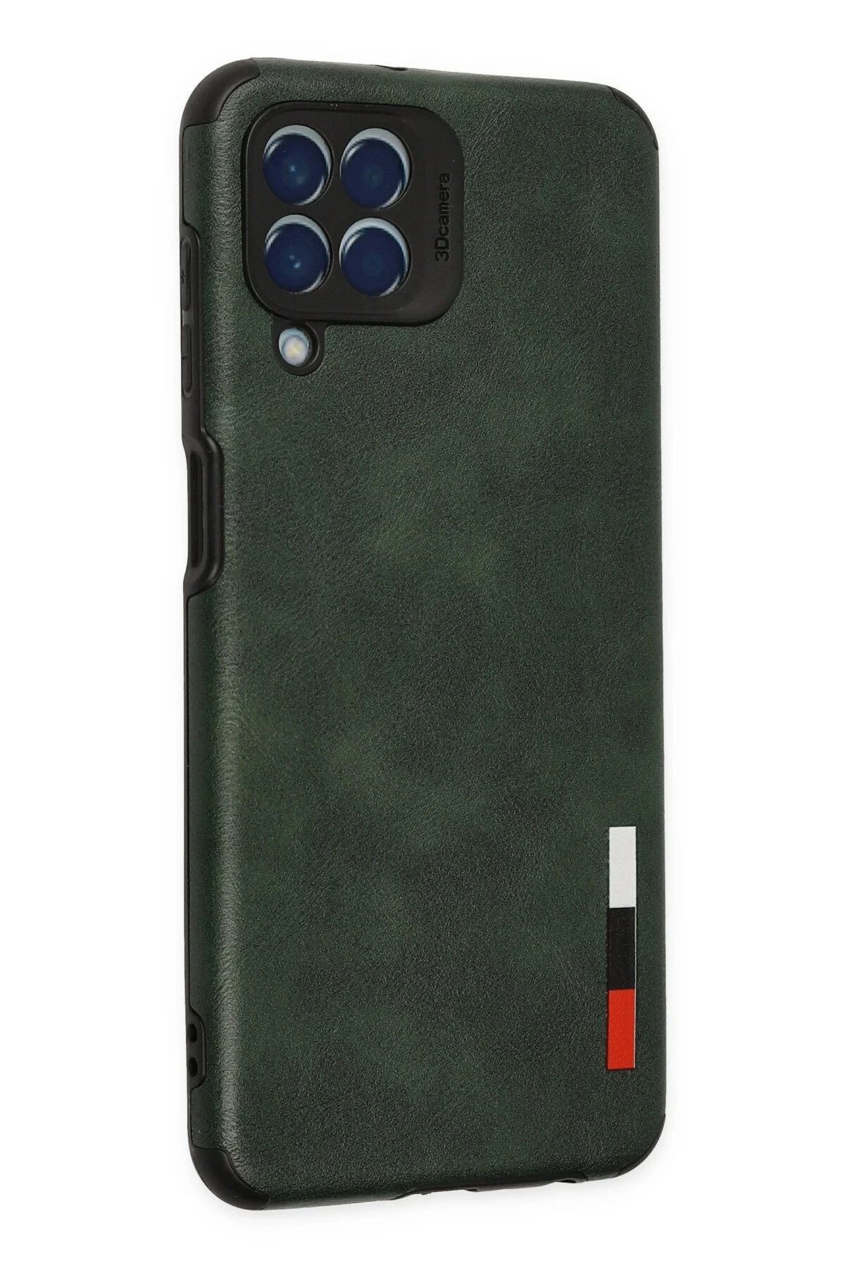 NewFace Samsung Galaxy M33 Kılıf Loop Deri Silikon - Yeşil YKTSN