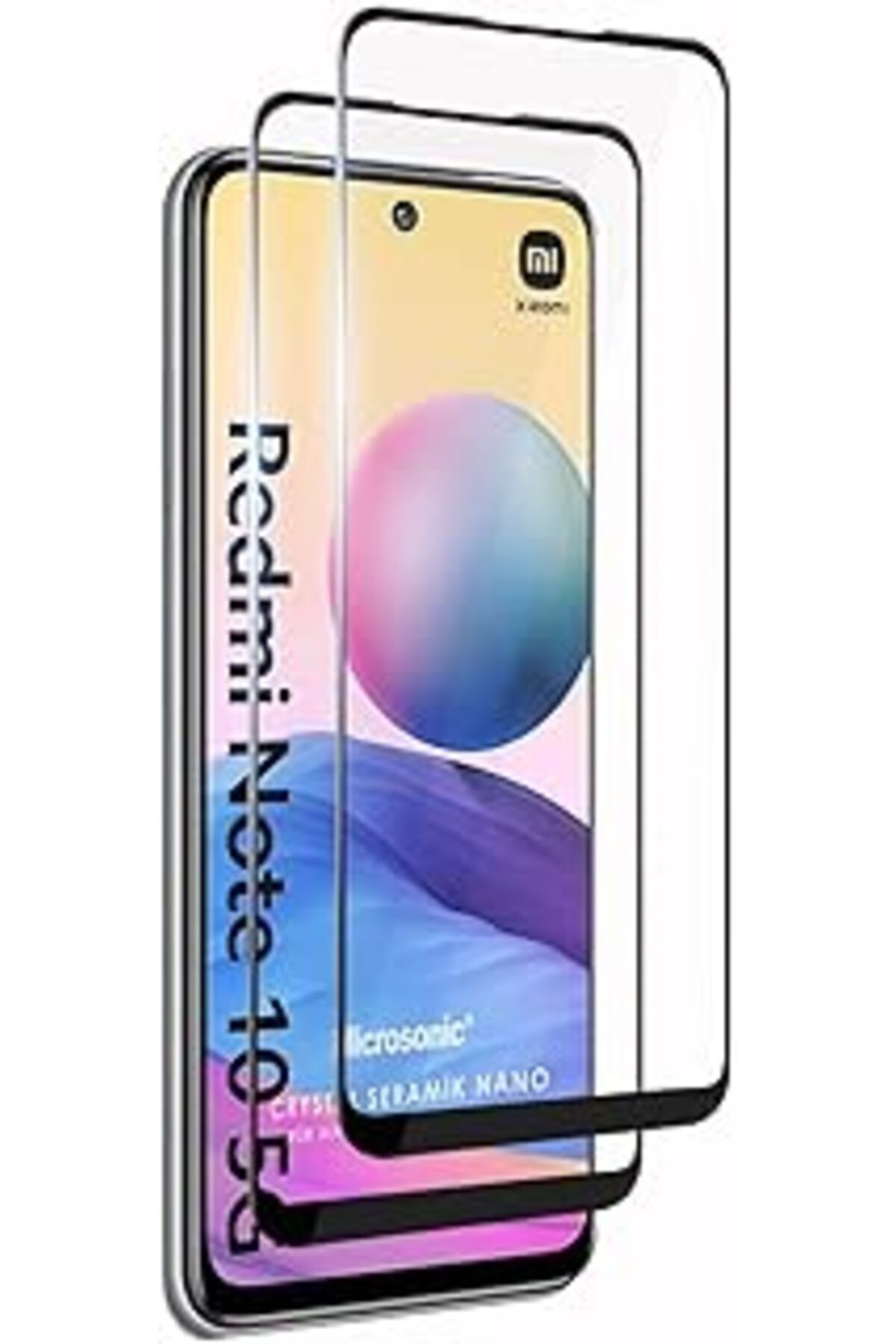 Karachil Microsonic Xiaomi Redmi Note 11 Se Crystal Seramik Nano Ekran Koruyucu Siyah (2 Adet)