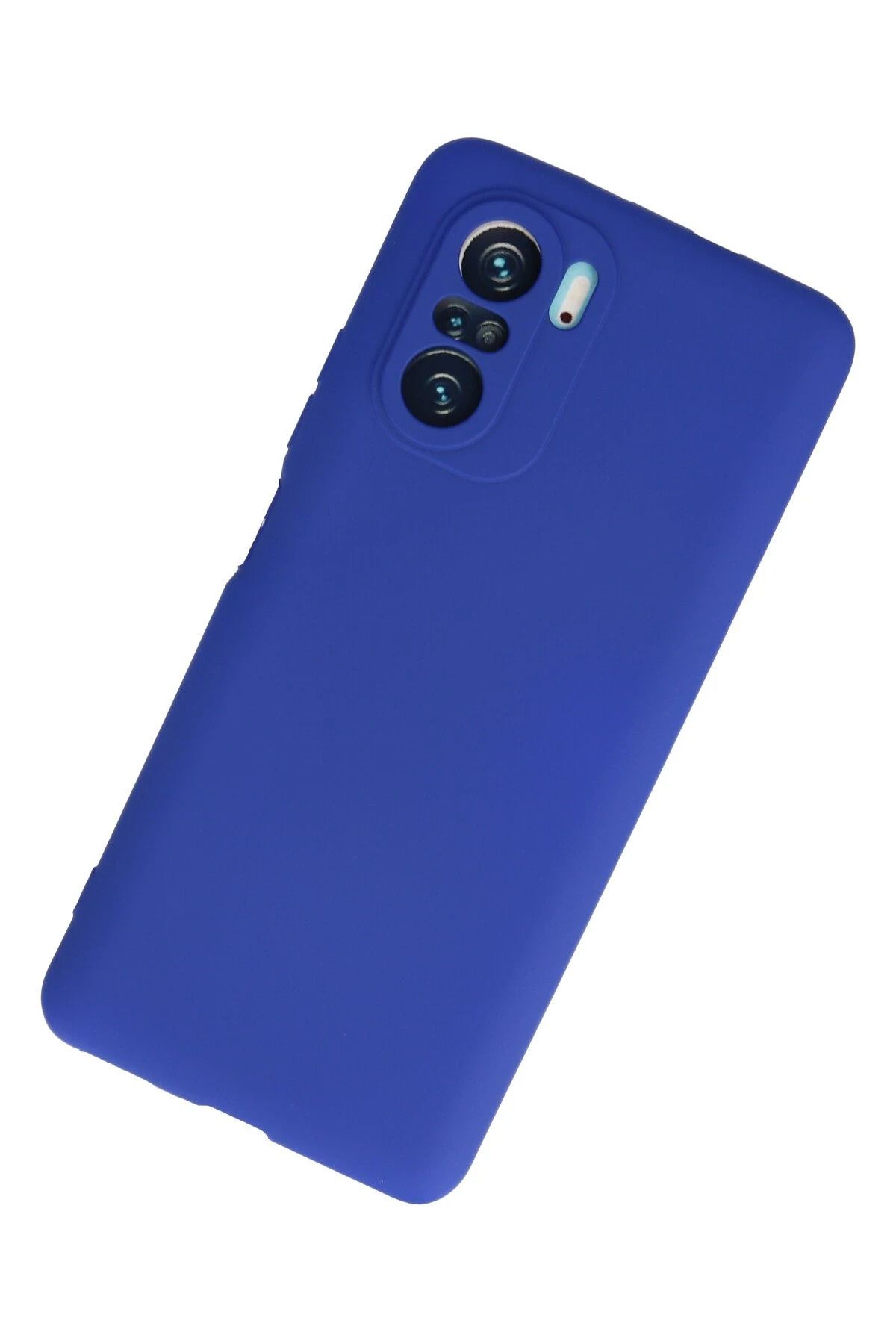 NewFace Xiaomi Poco F3 Kılıf First Silikon - Lacivert SVLRS