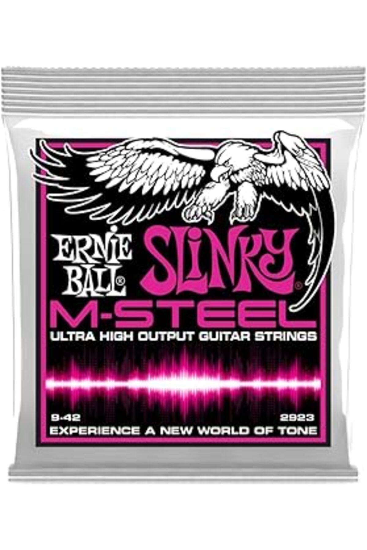 Pazarcan Ernie Ball Super Slinky M-Çelik Elektro Gitar Enstrüman Telleri, Ölçü 9-42