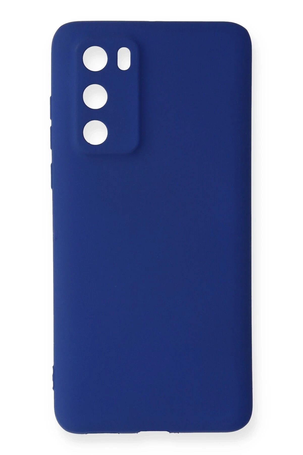 NewFace Huawei P40 Kılıf First Silikon - Lacivert SVLRS