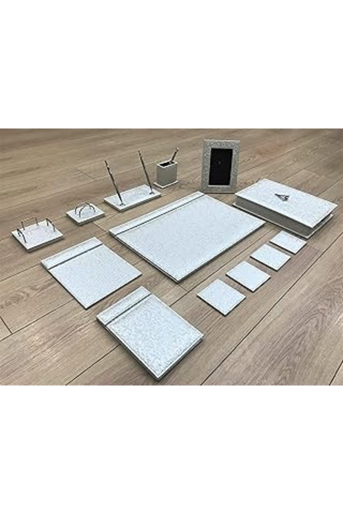 NETWORK ART ÖMÜR OFİS SELÇUKLU SÜMEN TAKIMI/TÜTÜN BEYAZ - 12 PARÇA