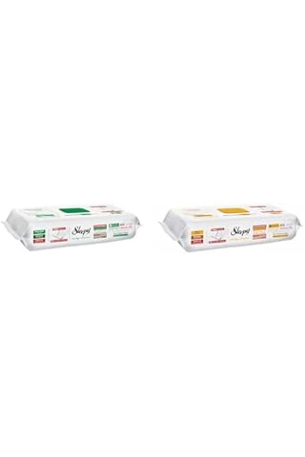 NZM TİCARET Sleepy Easy Clean Beyaz Sabun Katkılı Mopa Uyumlu Yer Temizlik Havlusu, 50 Yaprak Ve Sleepy Easy Cl