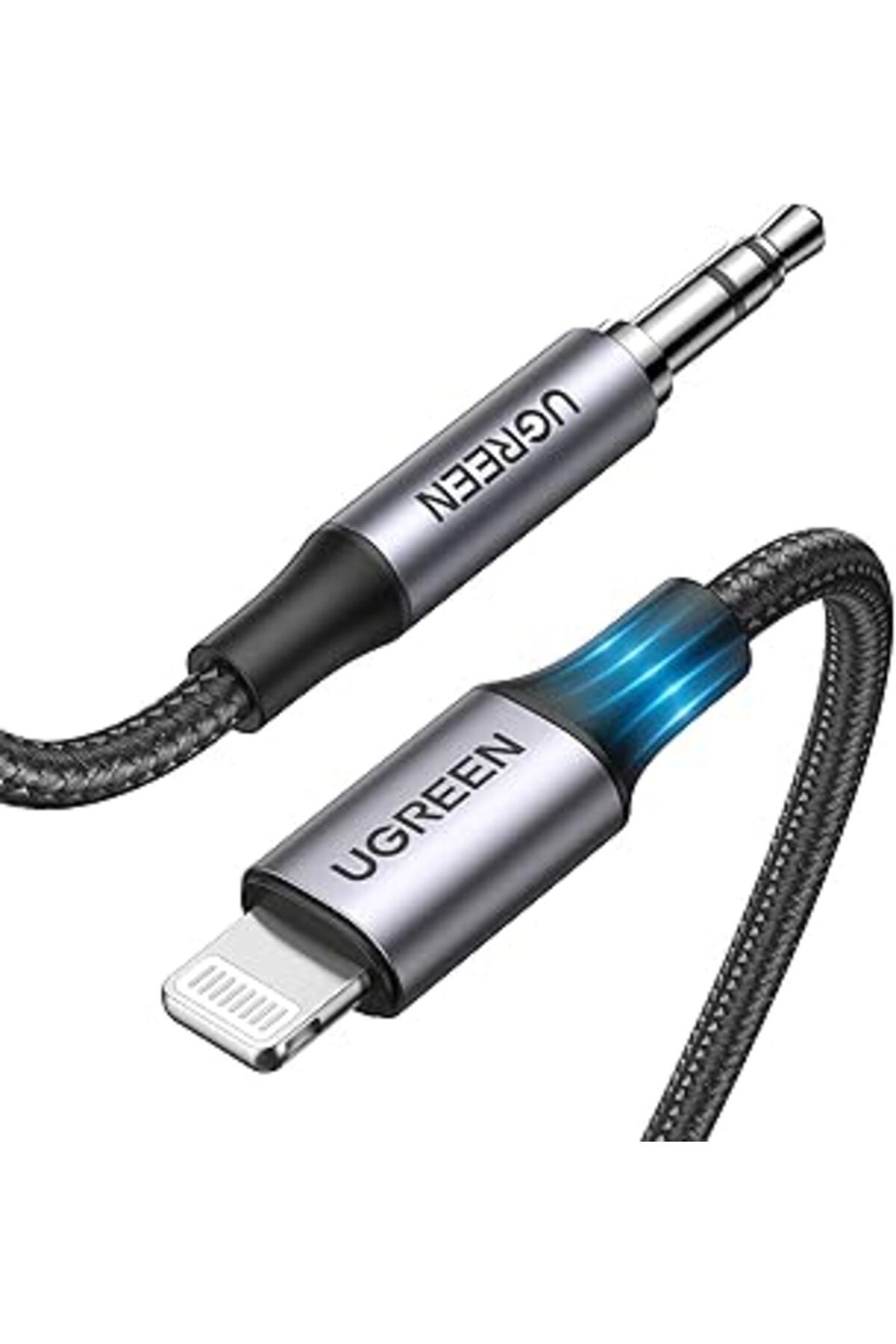 Pazarcan Ugreen Iphone Lightning 3.5 Mm Aux Ses Kablosu 2 Metre