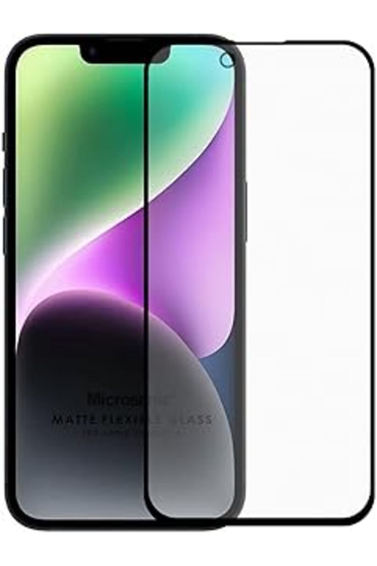 jupiter global bazaar Microsonic Apple Iphone 14 Seramik Matte Flexible Ekran Koruyucu Siyah