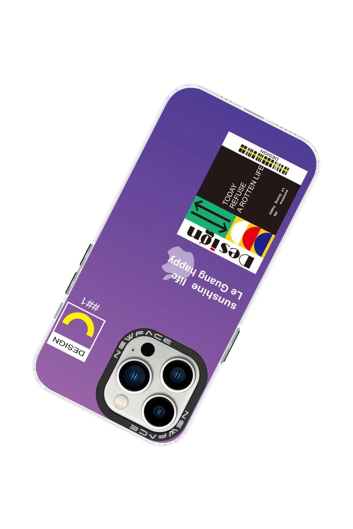 NewFace iPhone 13 Pro Max Kılıf Estoril Desenli Kapak - Estoril - 4 SVLRS