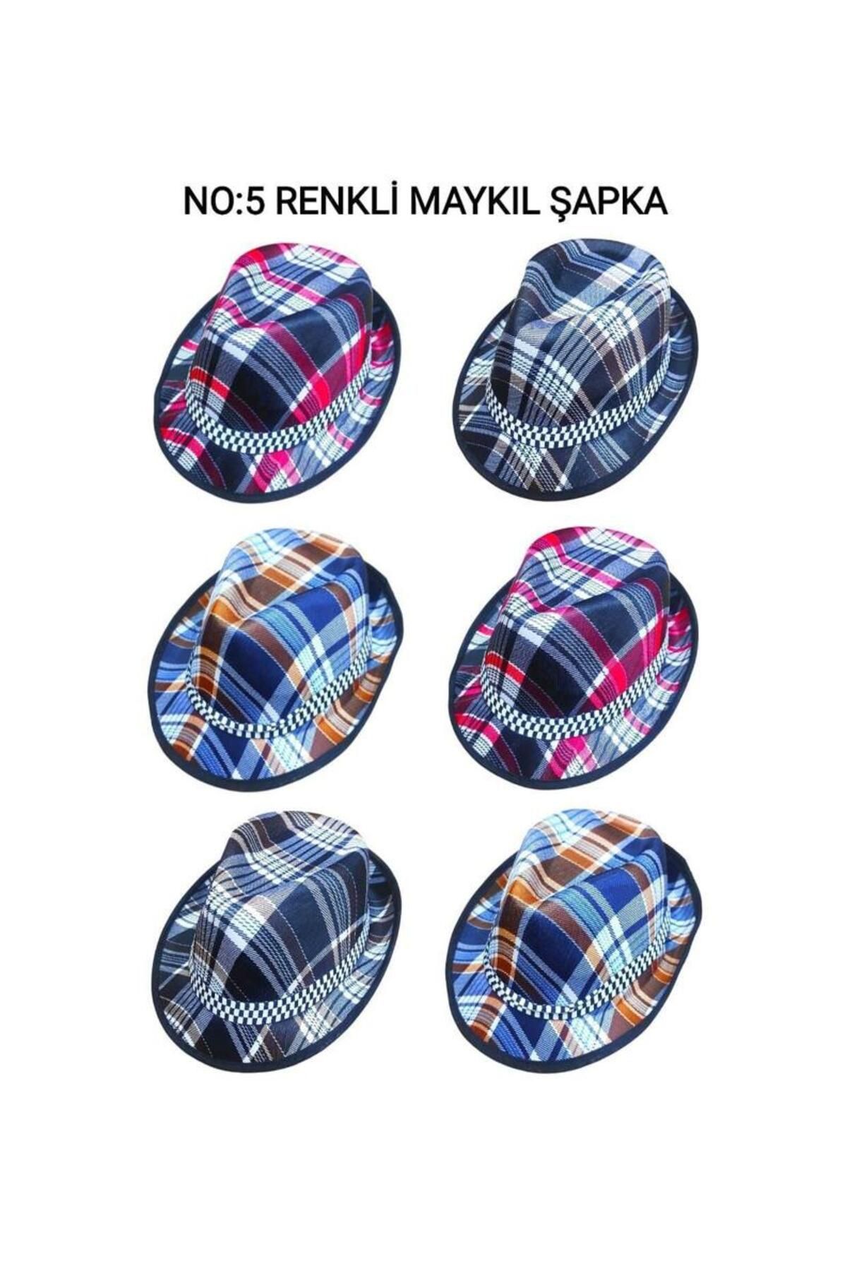 Shop58 NO-5 RENKLİ MAYKIL ŞAPKA (4172)