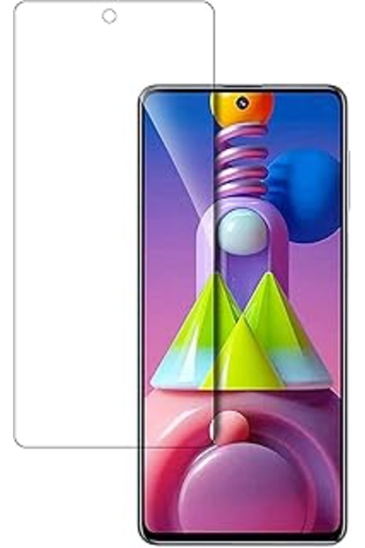 Pİ GLOBAL Galaxy M51 Zore Maxi Glass Temperli Cam Ekran Koruyucu