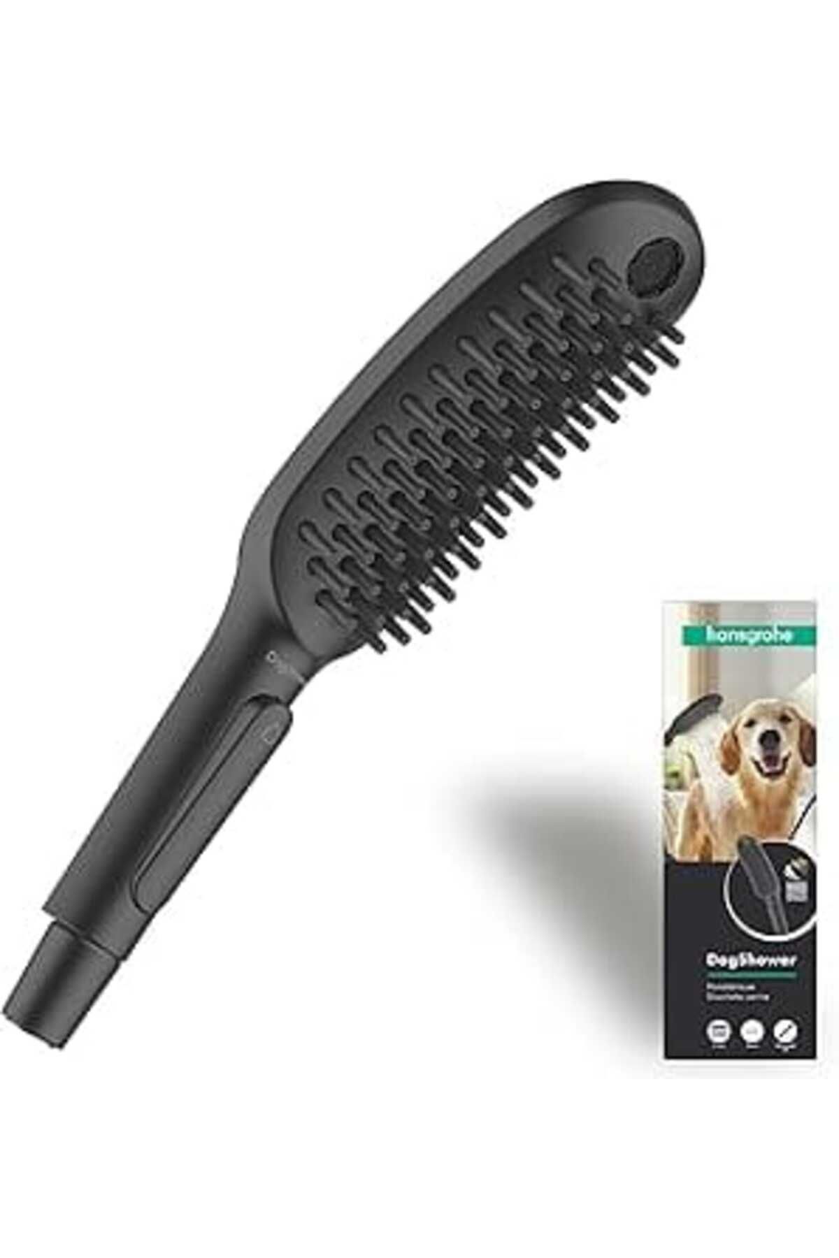 Mu Art Ahşap Hansgrohe Dogshower Köpek Duşu, Su Tasarruflu Duş Başlığı, 3 Püskürtme Türü, Köpek Ve Köpek Yavrula