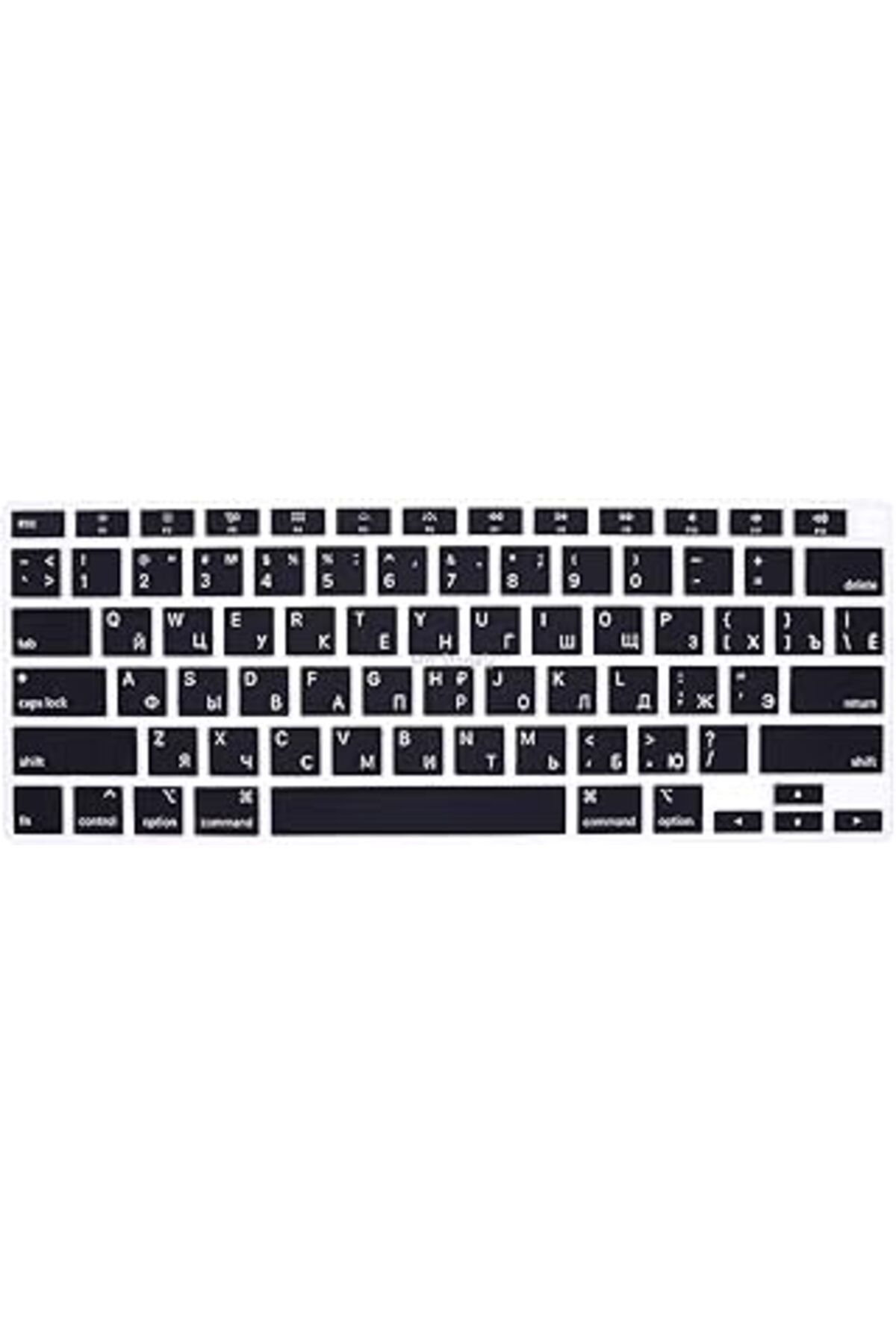 Roses Store Mcstorey Rusça Klavye Koruyucu Macbook Air M1 13 Inç 2020 (Touchid'Li Air) A2337 A2179 Us Enter Ile