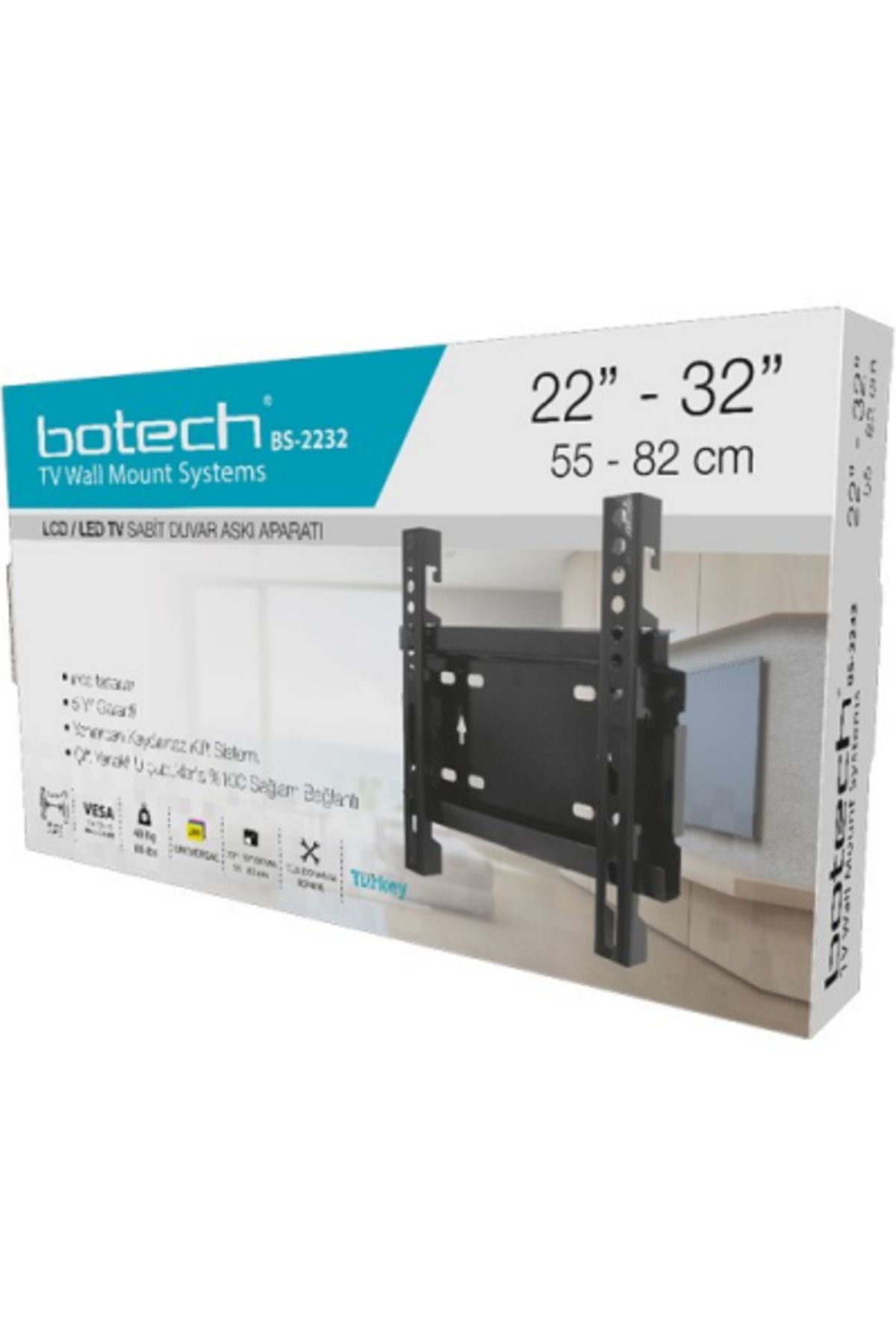 Shop58 BS-2232 SABİT TV ASKI APARATI 55X82CM (4172)