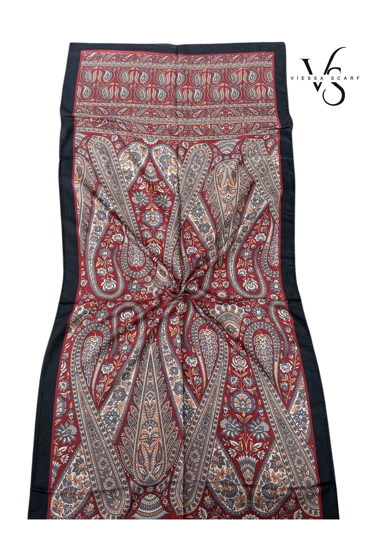 VİESSA SCARF BORDO KIRMIZI SOFT ŞAL