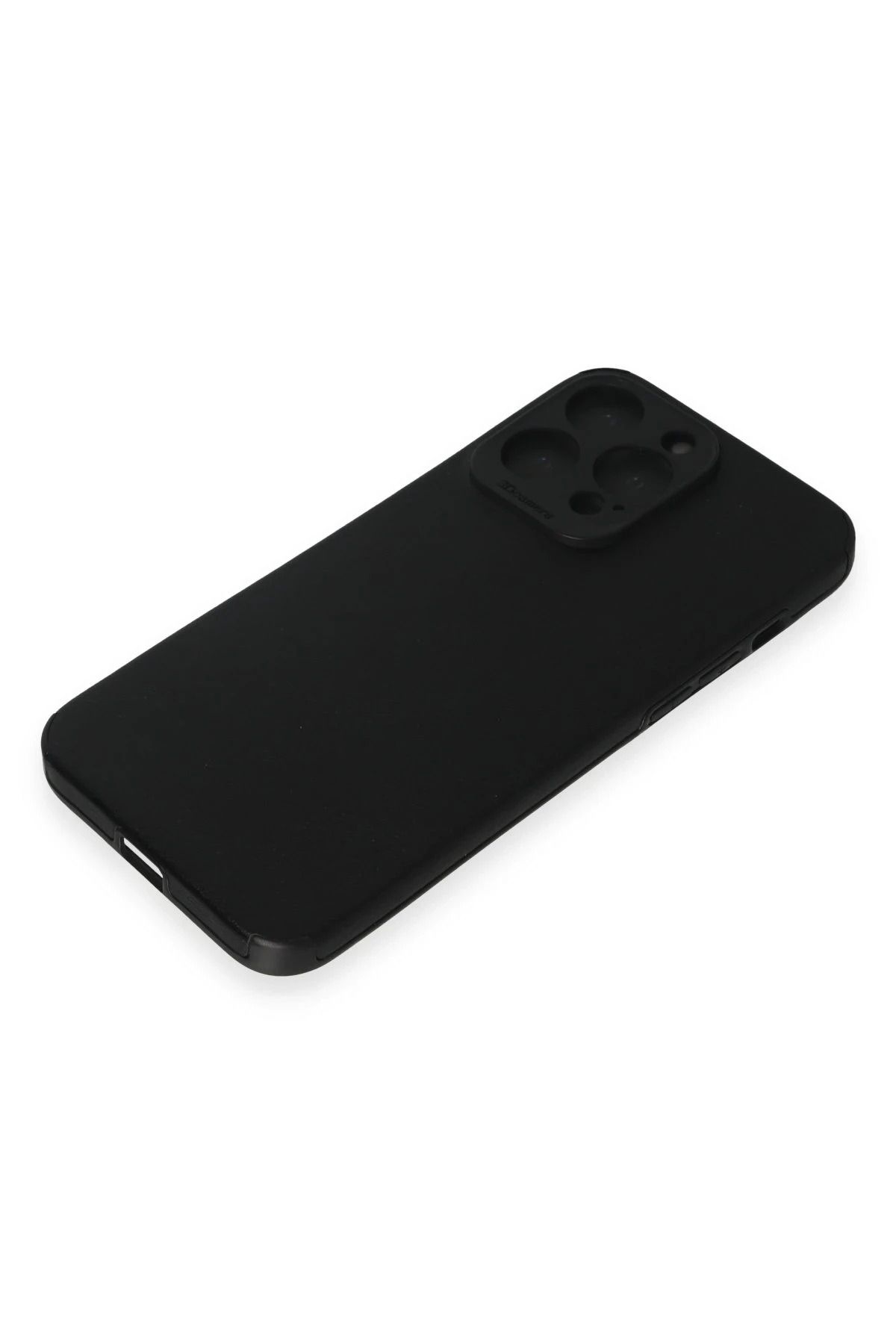 NewFace iPhone 15 Pro Max Kılıf Loop Deri Silikon - Siyah SVLRS