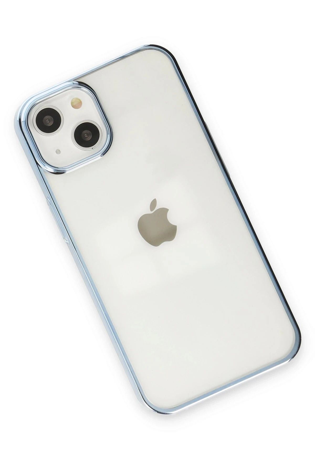NewFace iPhone 14 Plus Kılıf Element Silikon - Sky Blue SVLRS