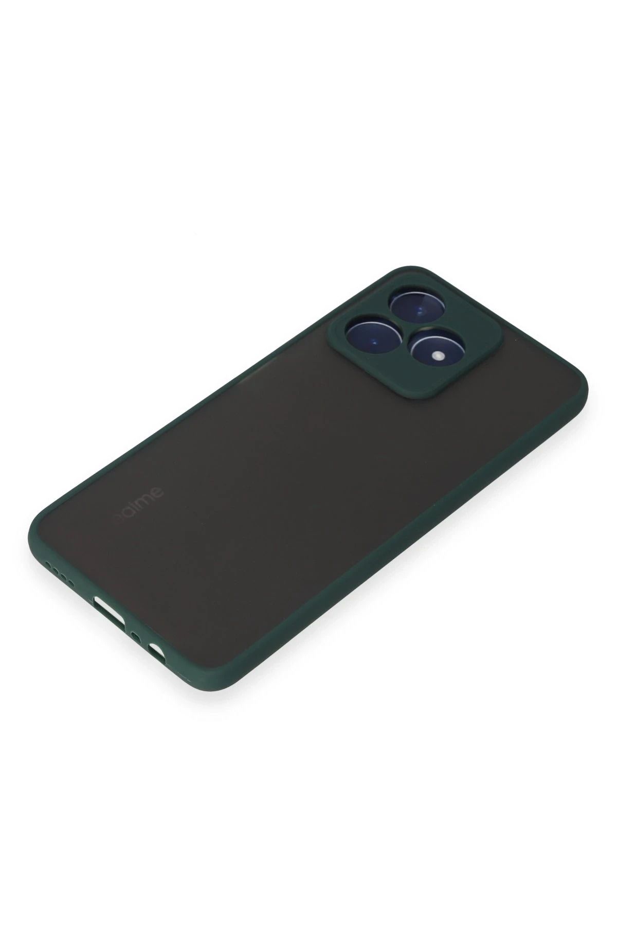 NewFace Realme C53 Kılıf Montreal Silikon Kapak - Yeşil SVLRS