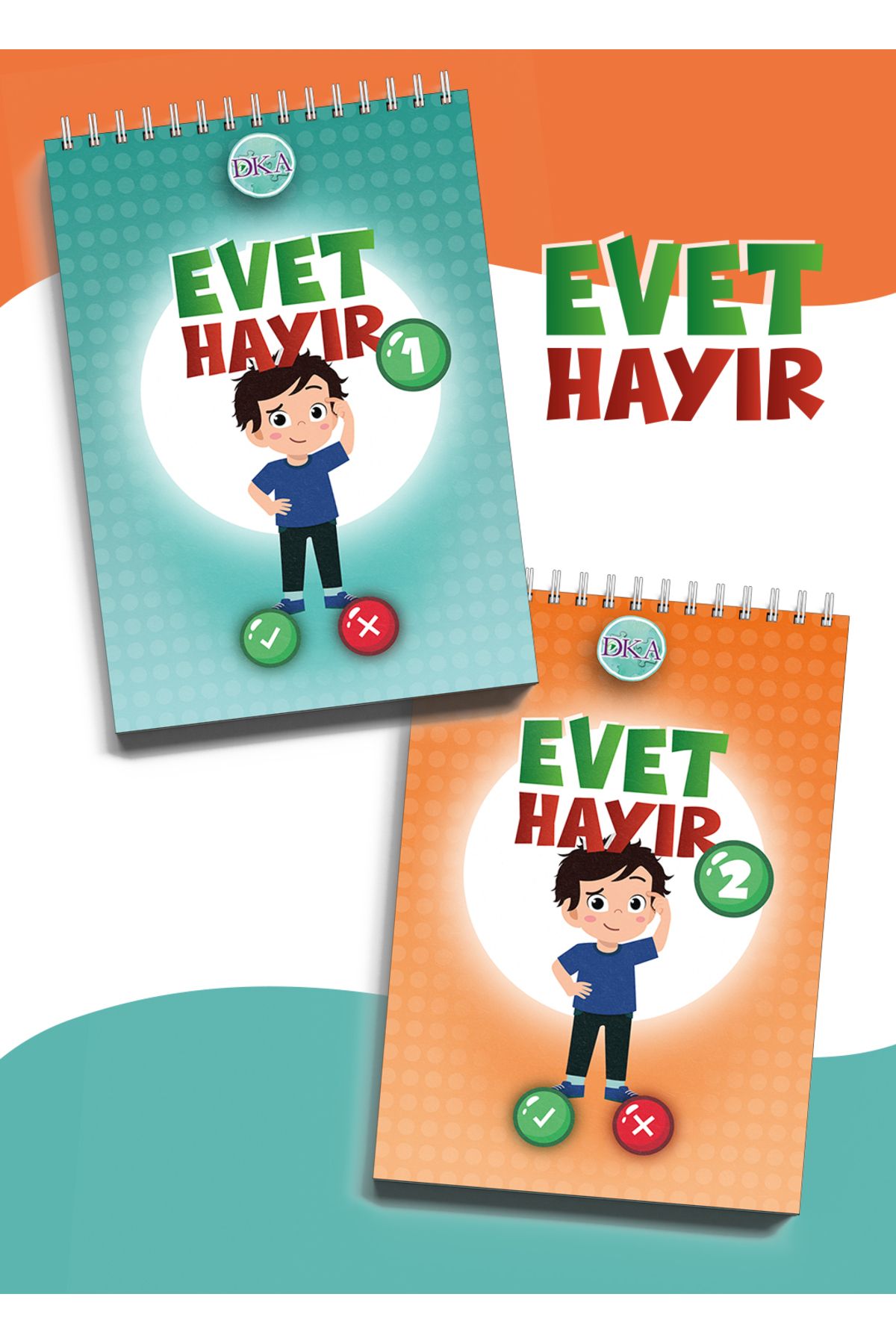 Dka Yayınları Evet Hayır Seti