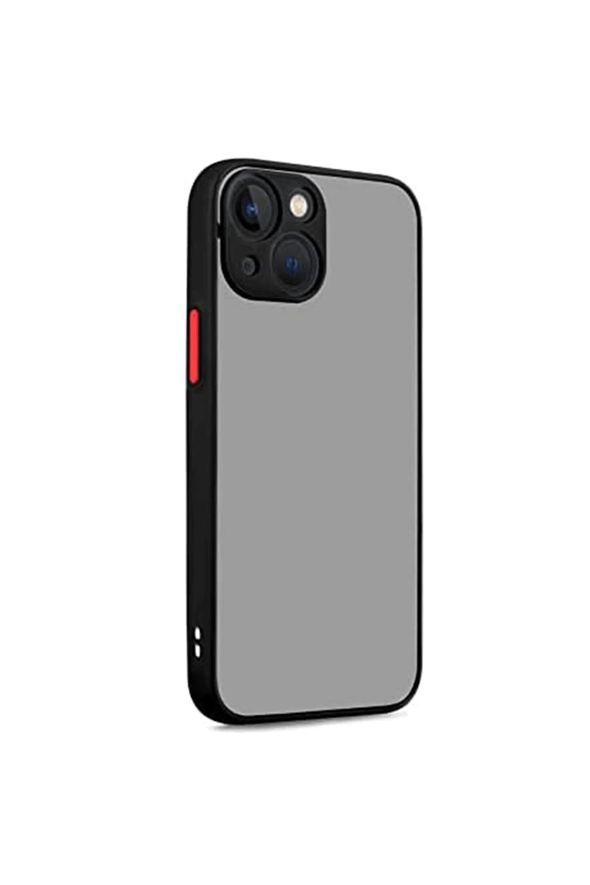 NewFace iPhone 13 Kılıf Montreal Silikon Kapak - Siyah SVLRS