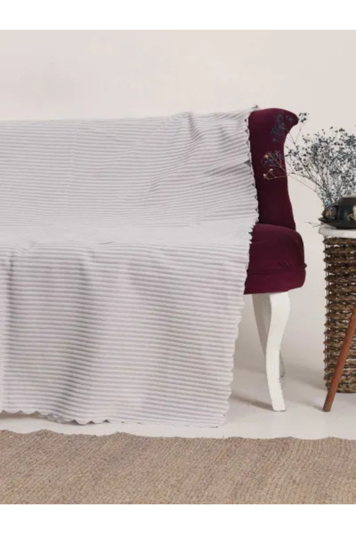 Çeyiz Merkezi Fitilli Koltuk Örtüsü 170 x 210 cm