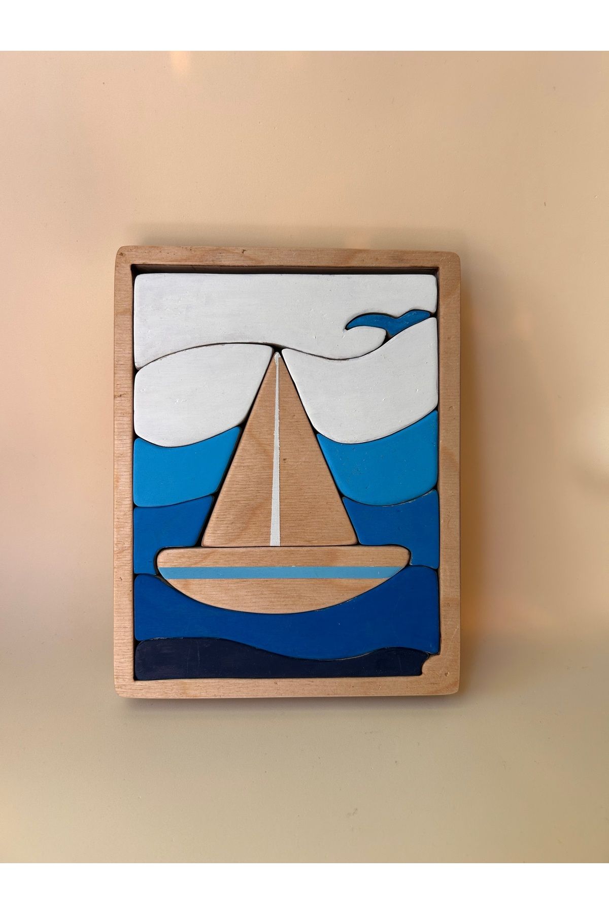 Madwoodtoys Ahşap Gemi Puzzle