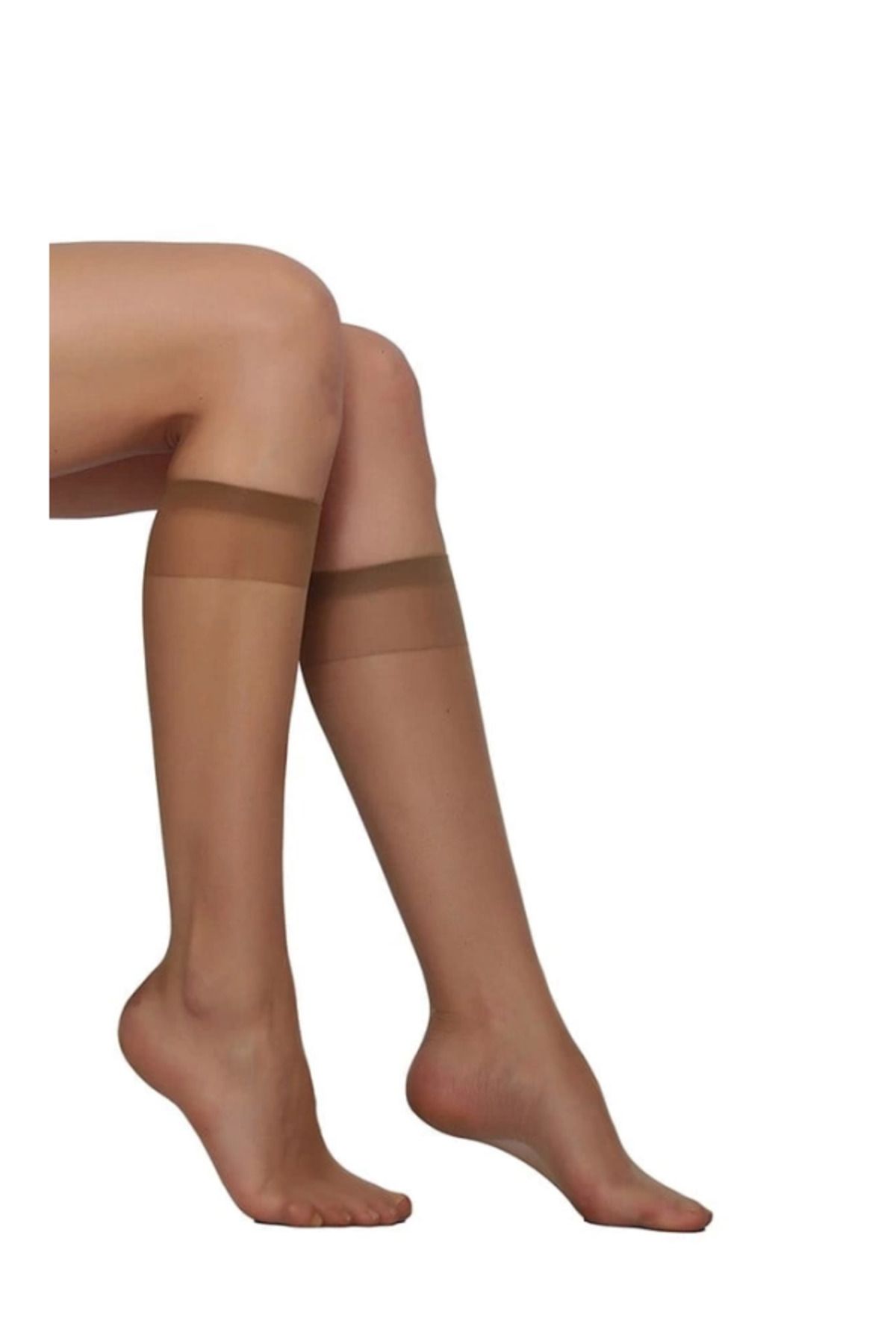 kapsulavm Daymod Fit 15 Dizaltı Burunsuz Kadın Çorabı