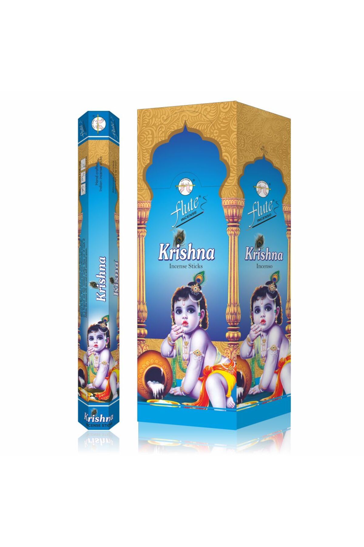 Flute ÇUBUK TÜTSÜ HEXA (KRISHNA) 6*20=120 ÇUBUK
