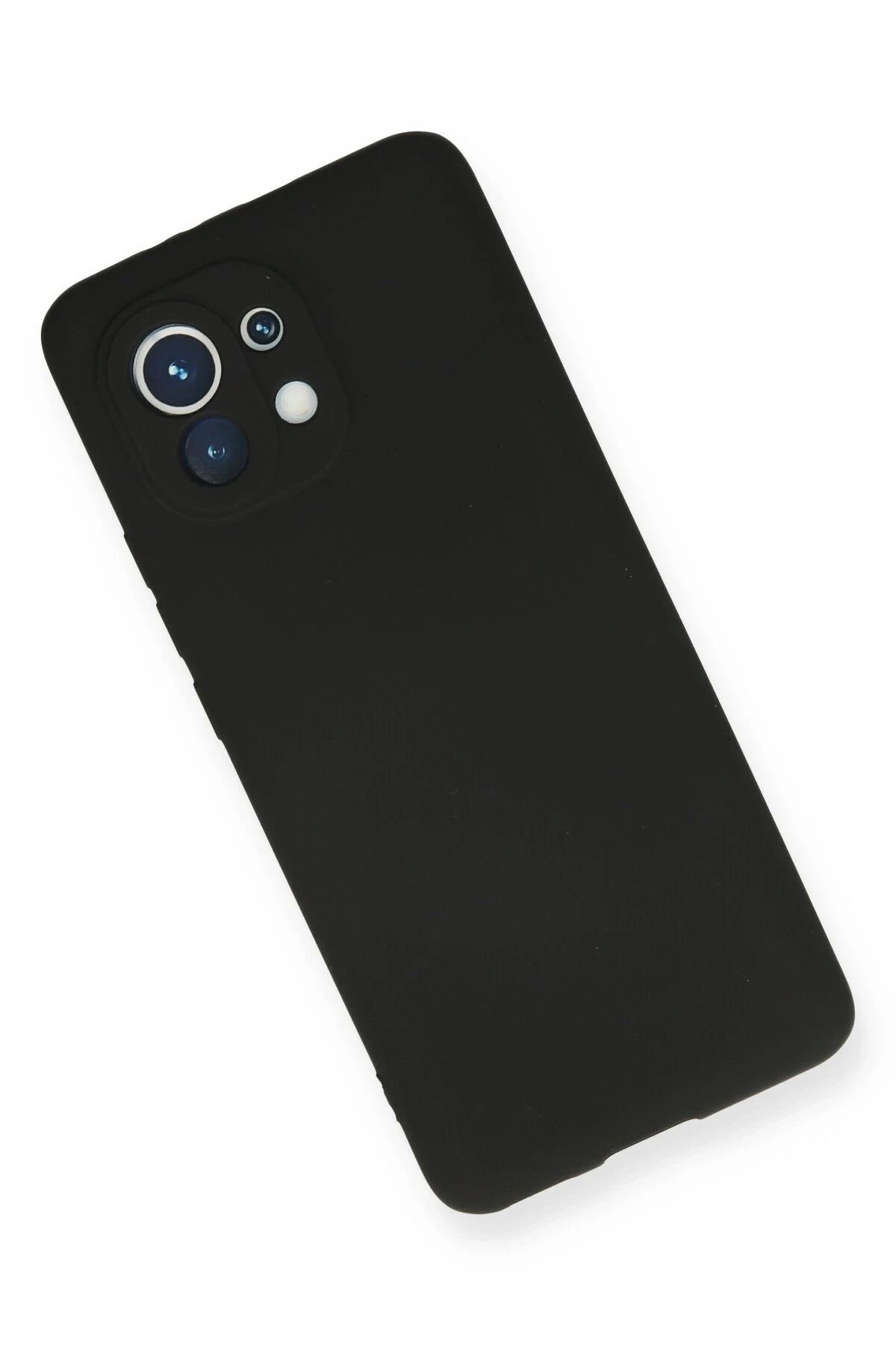 NewFace Xiaomi Mi 11 Kılıf First Silikon - Siyah SVLRS