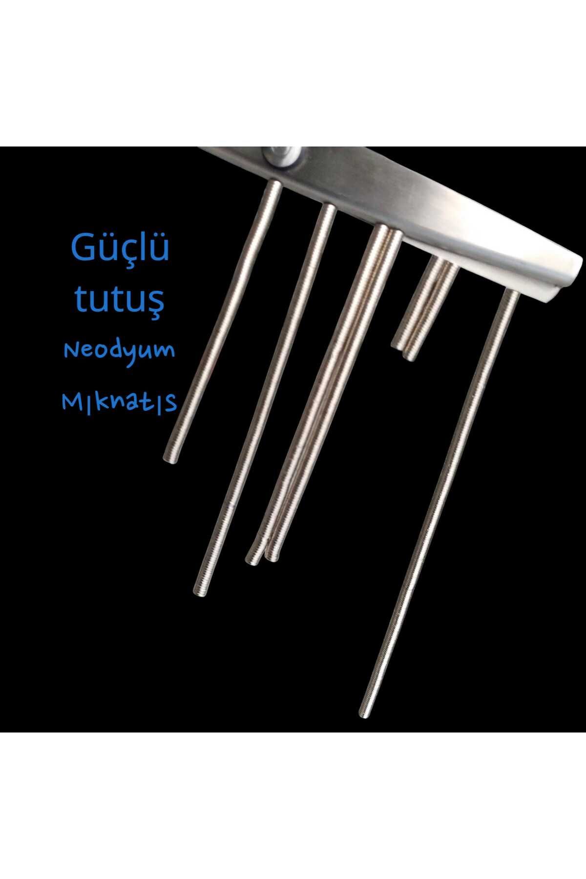 KARAASLAN 5×1 mm Neodyum Mıknatıs - Endüstriyel ve Hobi Uygulamaları İçin Mükemmel -100 adet