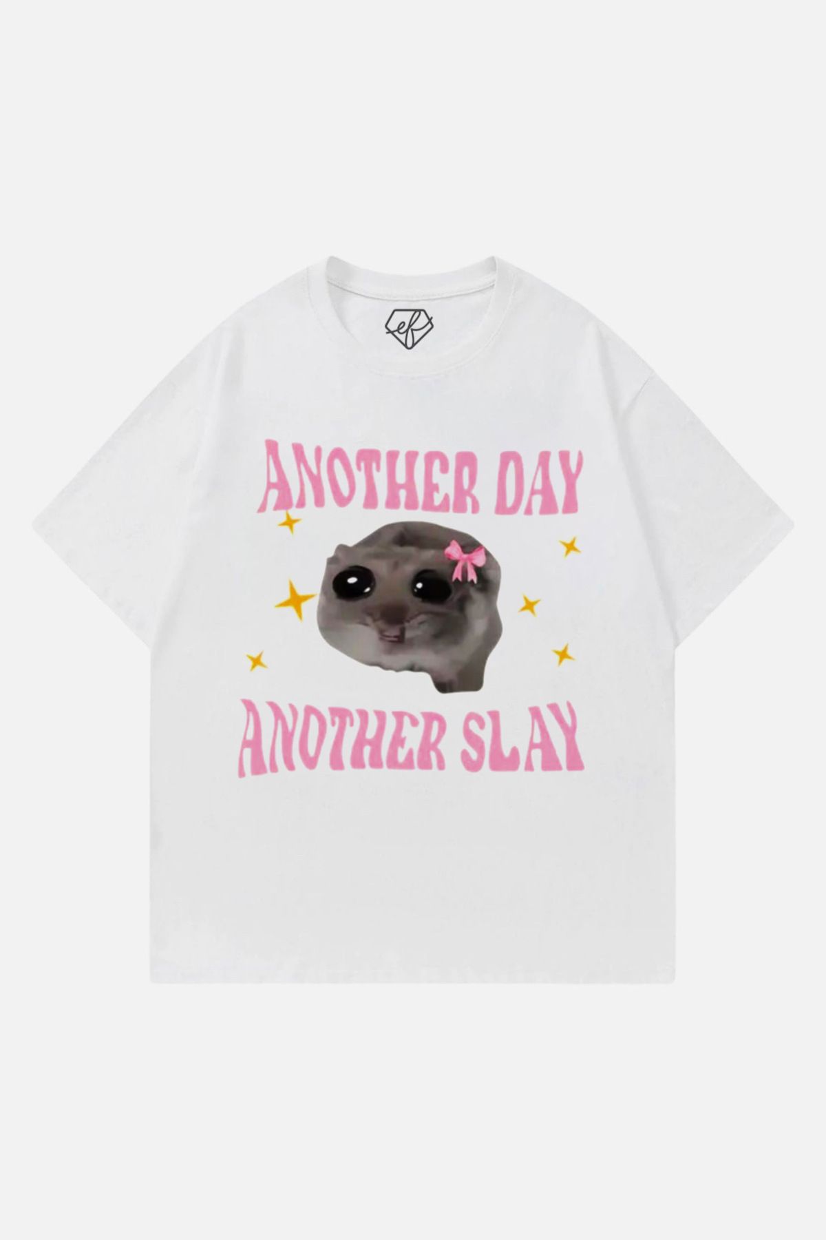 Aesthia Beyaz Unisex Another Day Another Slay T-Shirt
