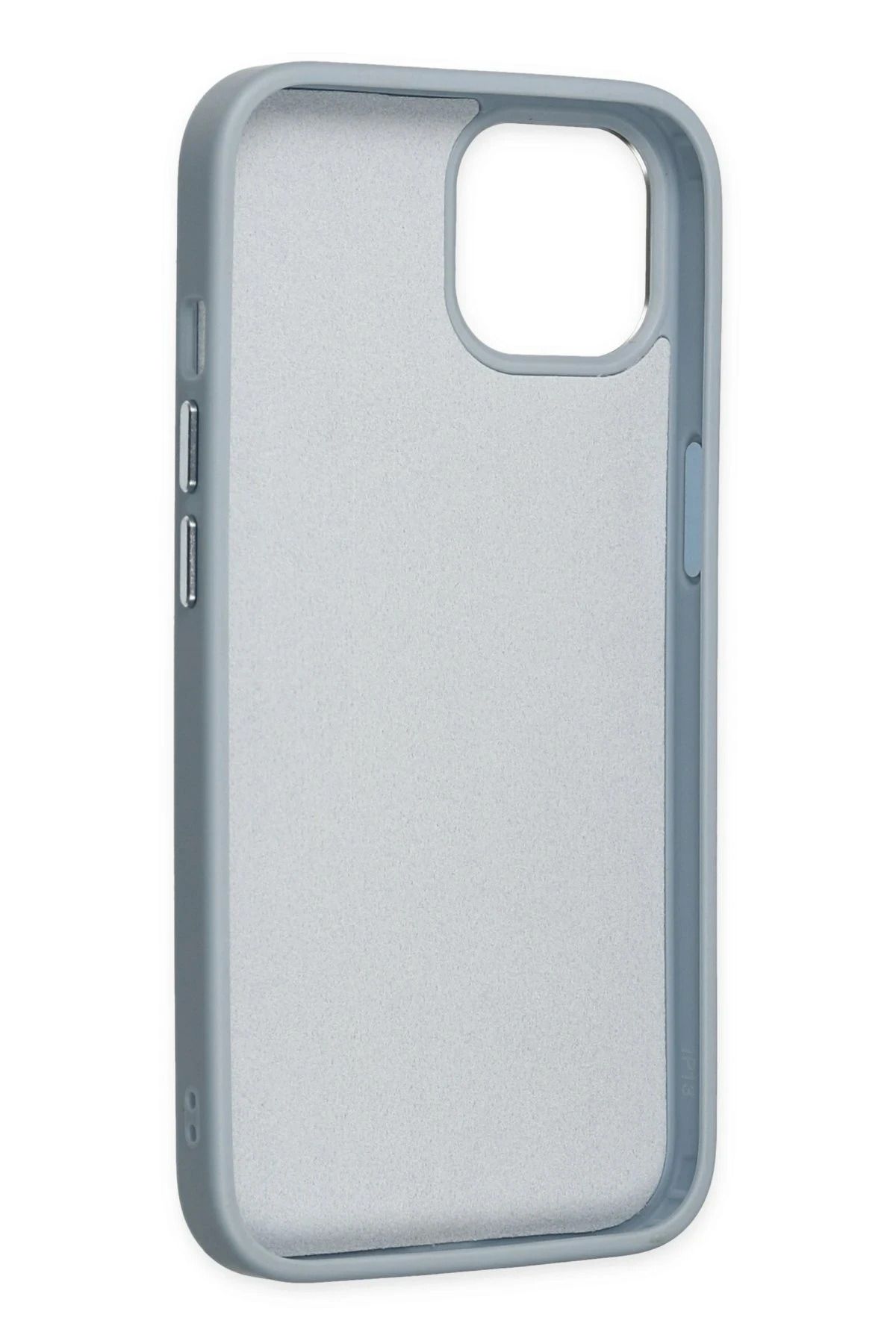 NewFace iPhone 14 Plus Kılıf Asya Deri Silikon - Sierra Blue SVLRS