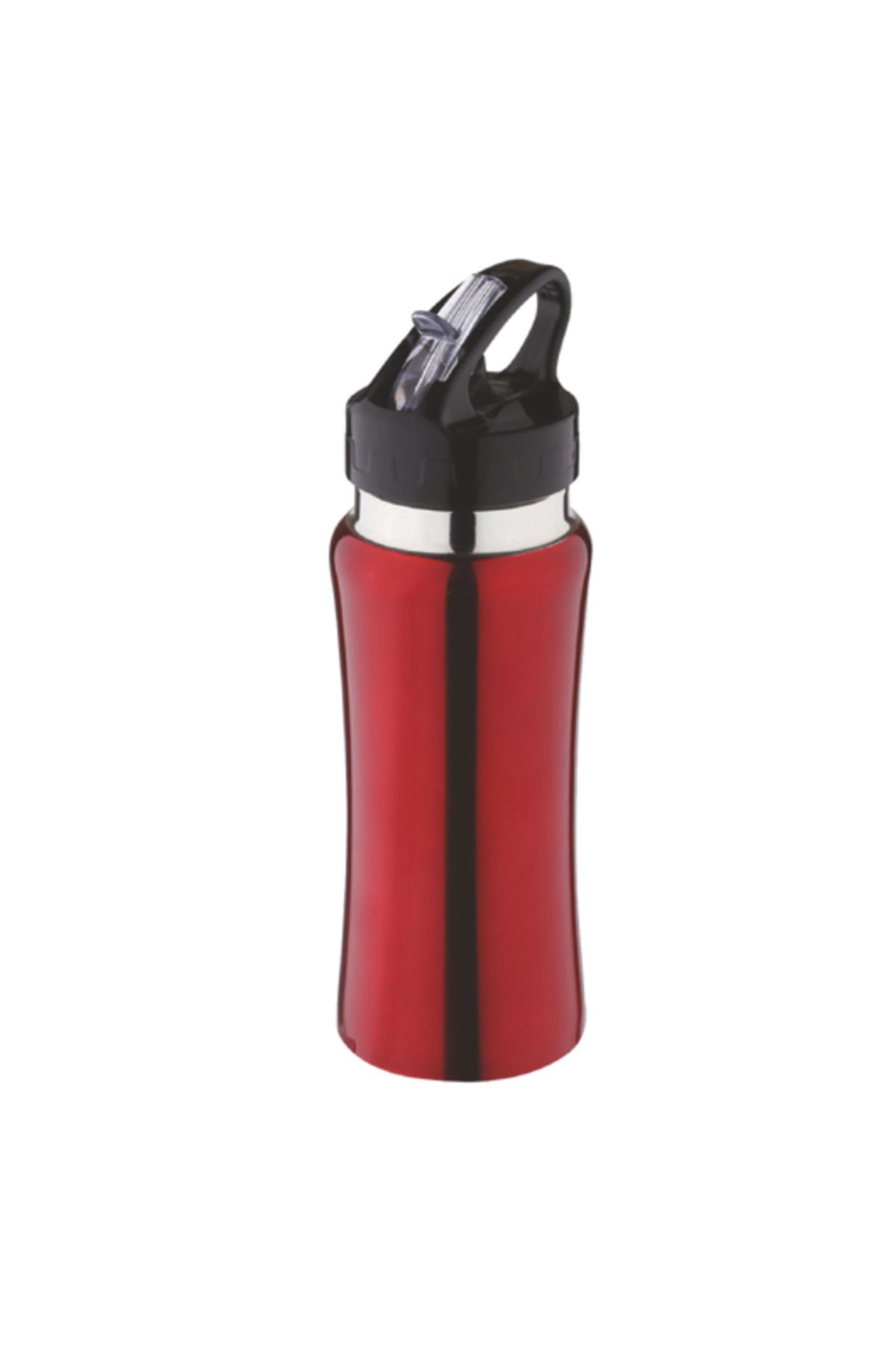 Gen Promosyon Emzikli Paslanmaz Çelik Matara (750 ml) - Kırmızı