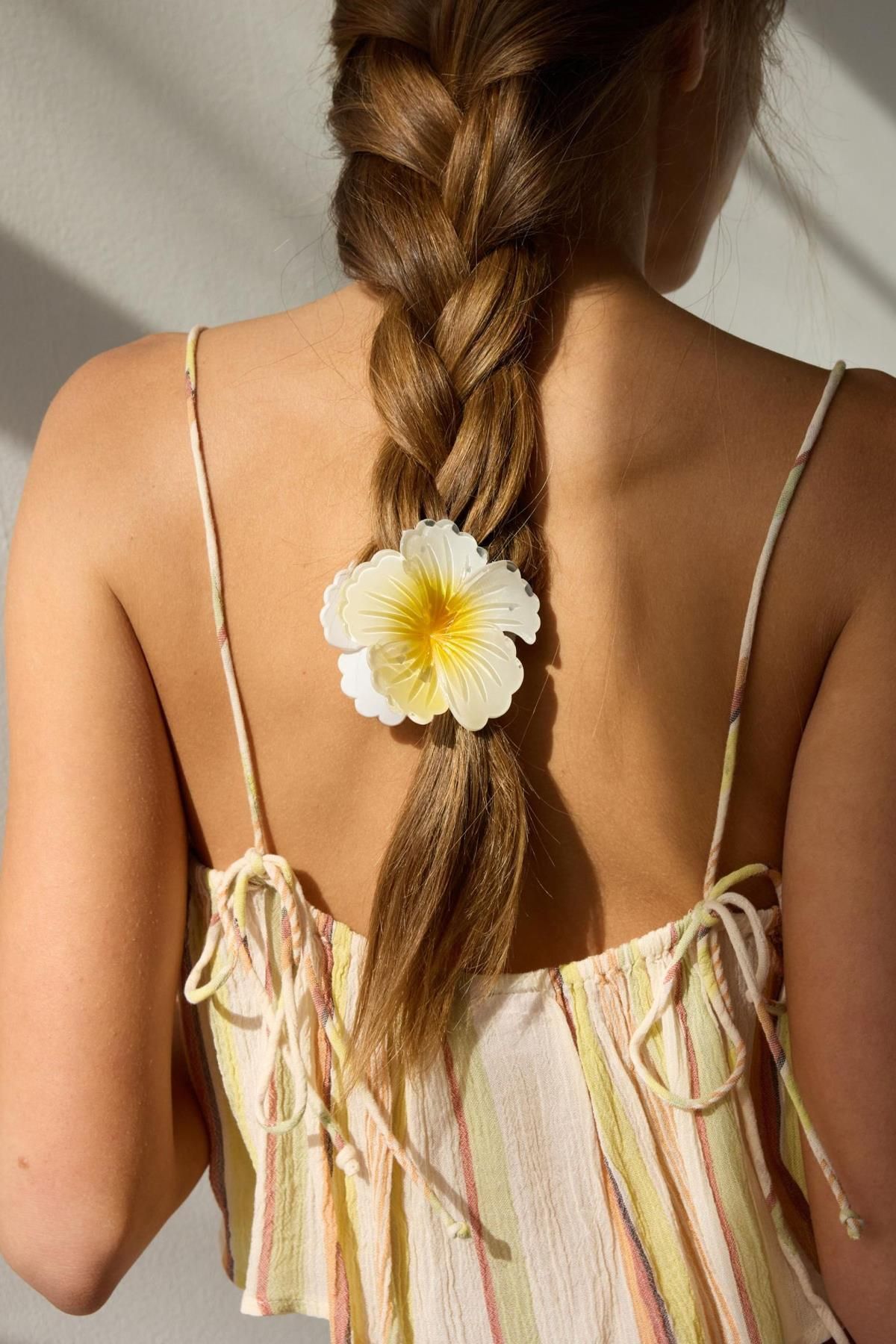 New Obsessions Tropik Hibiskus Çilek Mandal Toka