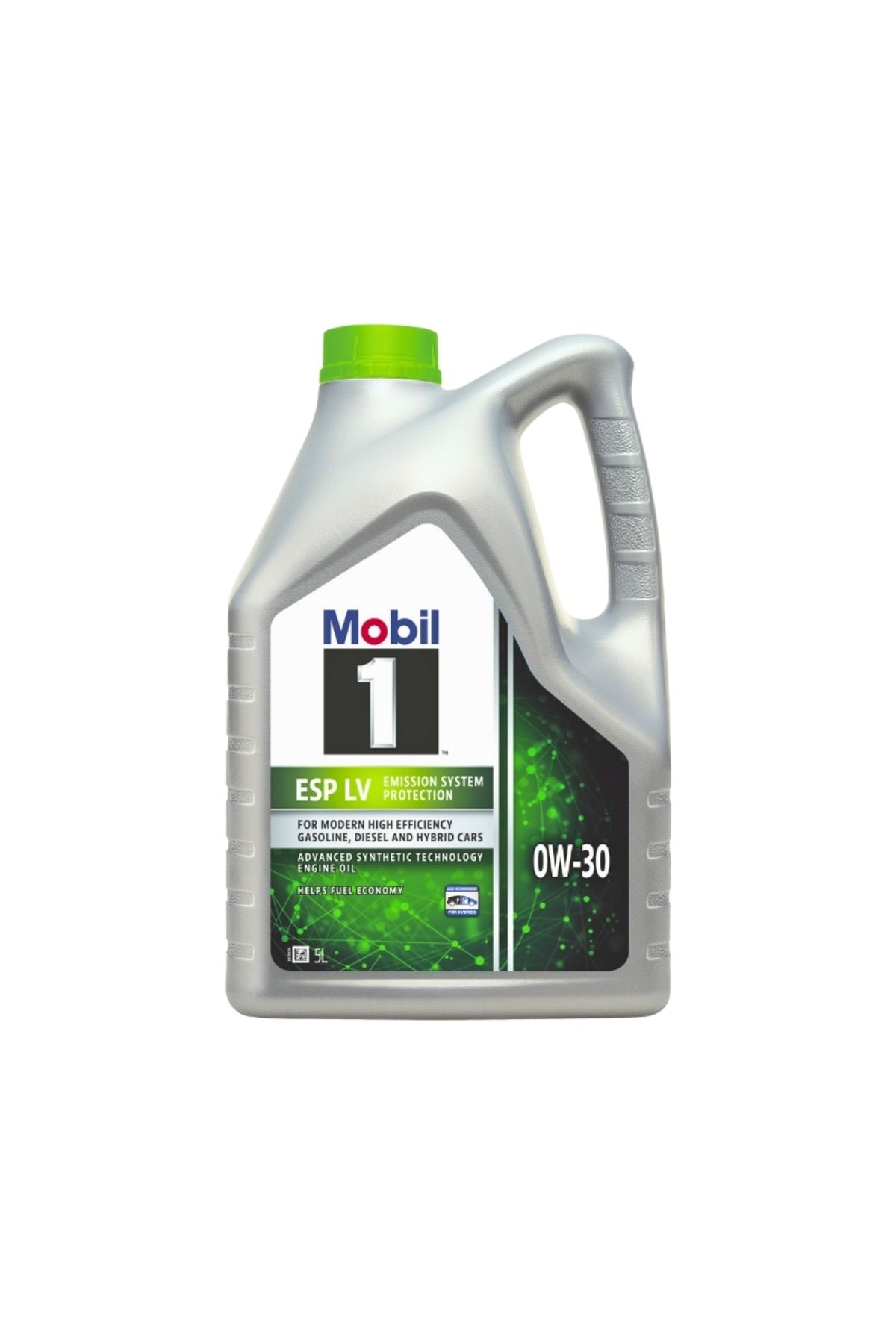 Mobil 1 ESP LV 0W-30 Gelişmiş Tam Sentetik Motor Yağı - 5 Lt.