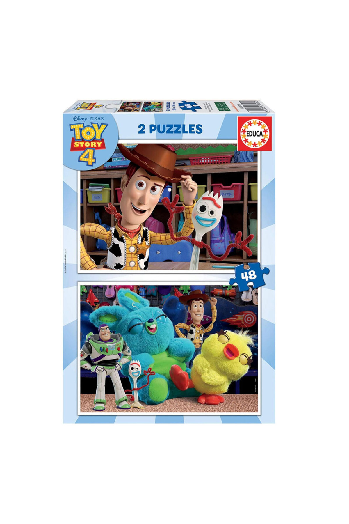 Educa Çocuk Educa Puzzle 2X48 Oyuncak Hikayesi 4 18106 - Fiyatı, Yorumları