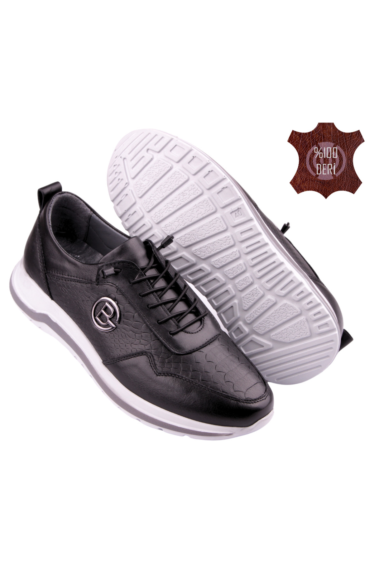 DETECTOR-Genuine Leather • Special Textured Design • Orthopedic Ultra Light Men's Shoes (Premium Series) 4