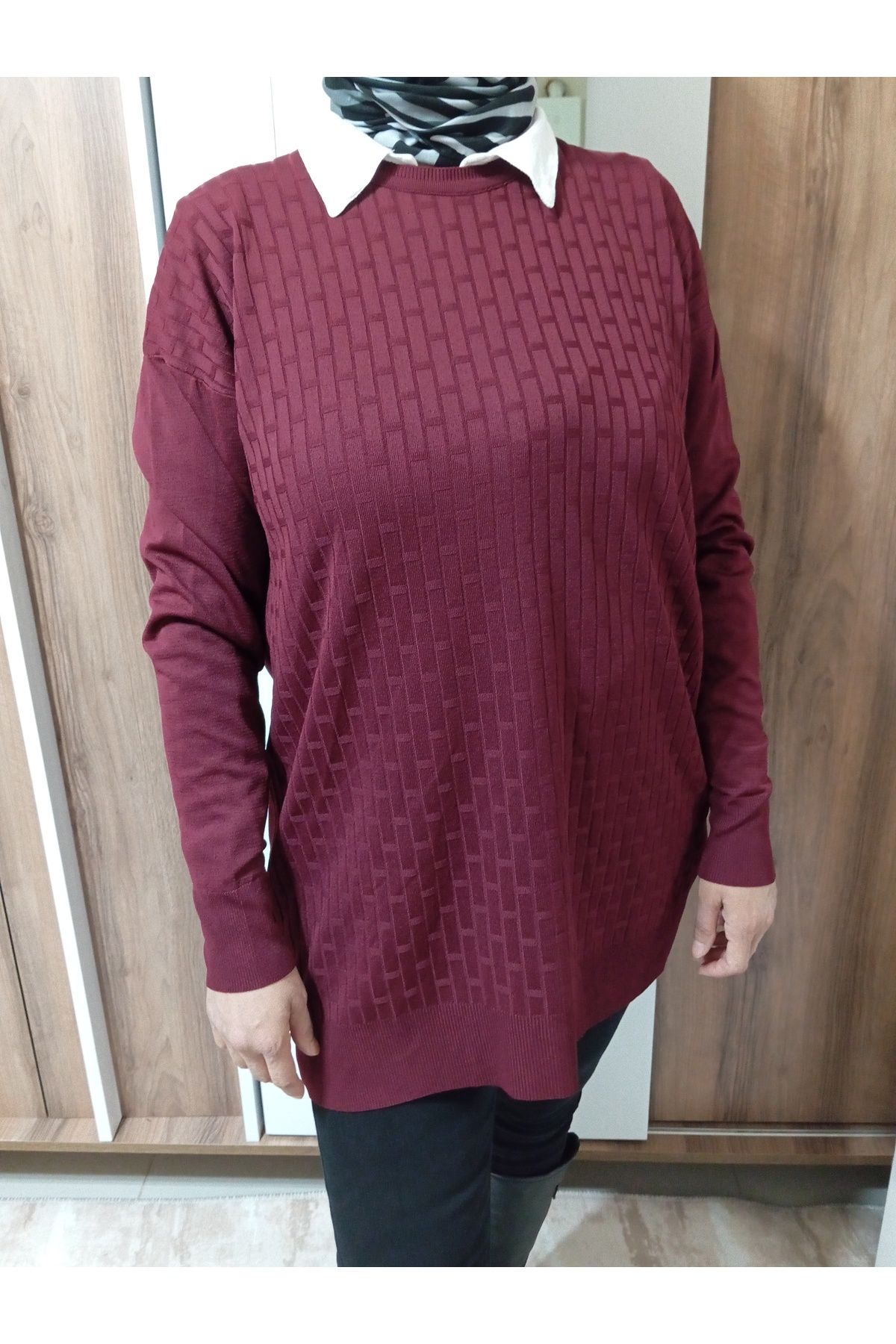 Jose Clothing İnce Tesettür Triko Bluz