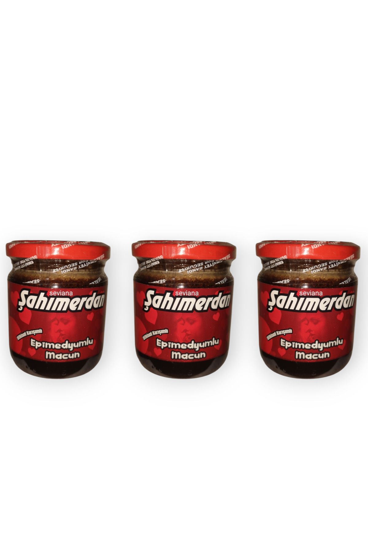 SEVİANA Şahımerdan 3x240 Gr Etkili Stick Macunu Ginseng Atom Güç Kuvvet Bitkisel Epimediumlu Macun