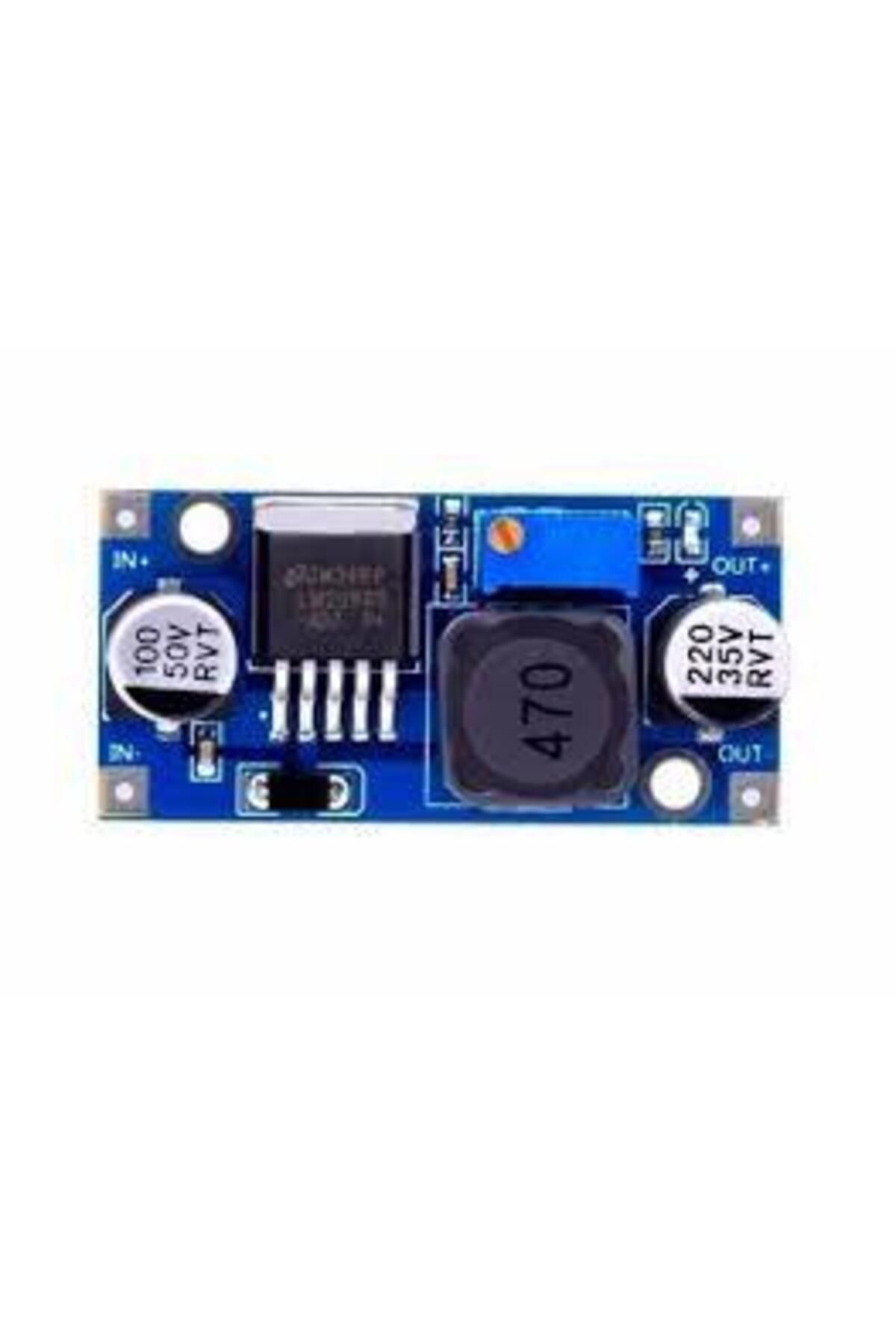 Elektronik Atölye Step Down Modülü Dc Dc Voltaj Çevirici Lm2596 Voltaj Düşürücü