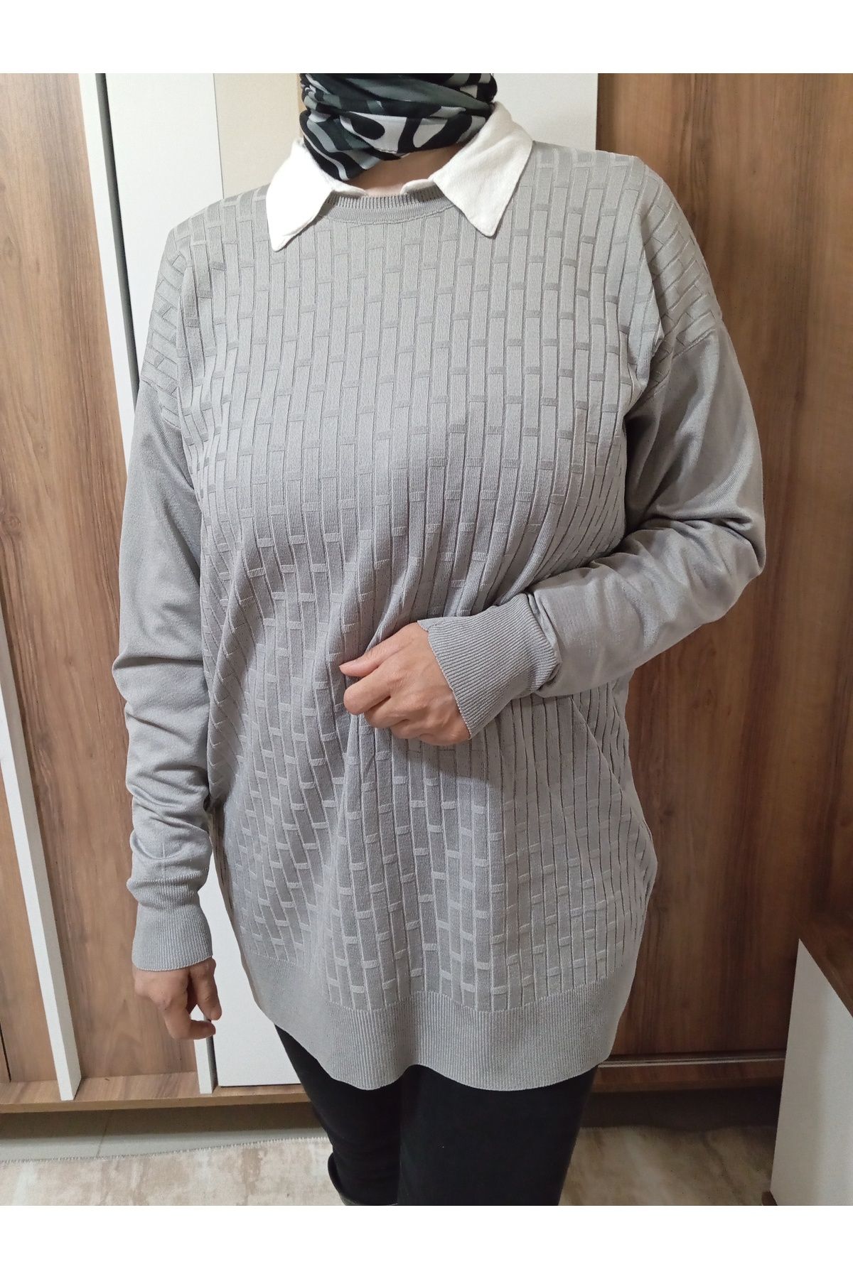 Jose Clothing İnce Tesettür Triko Bluz