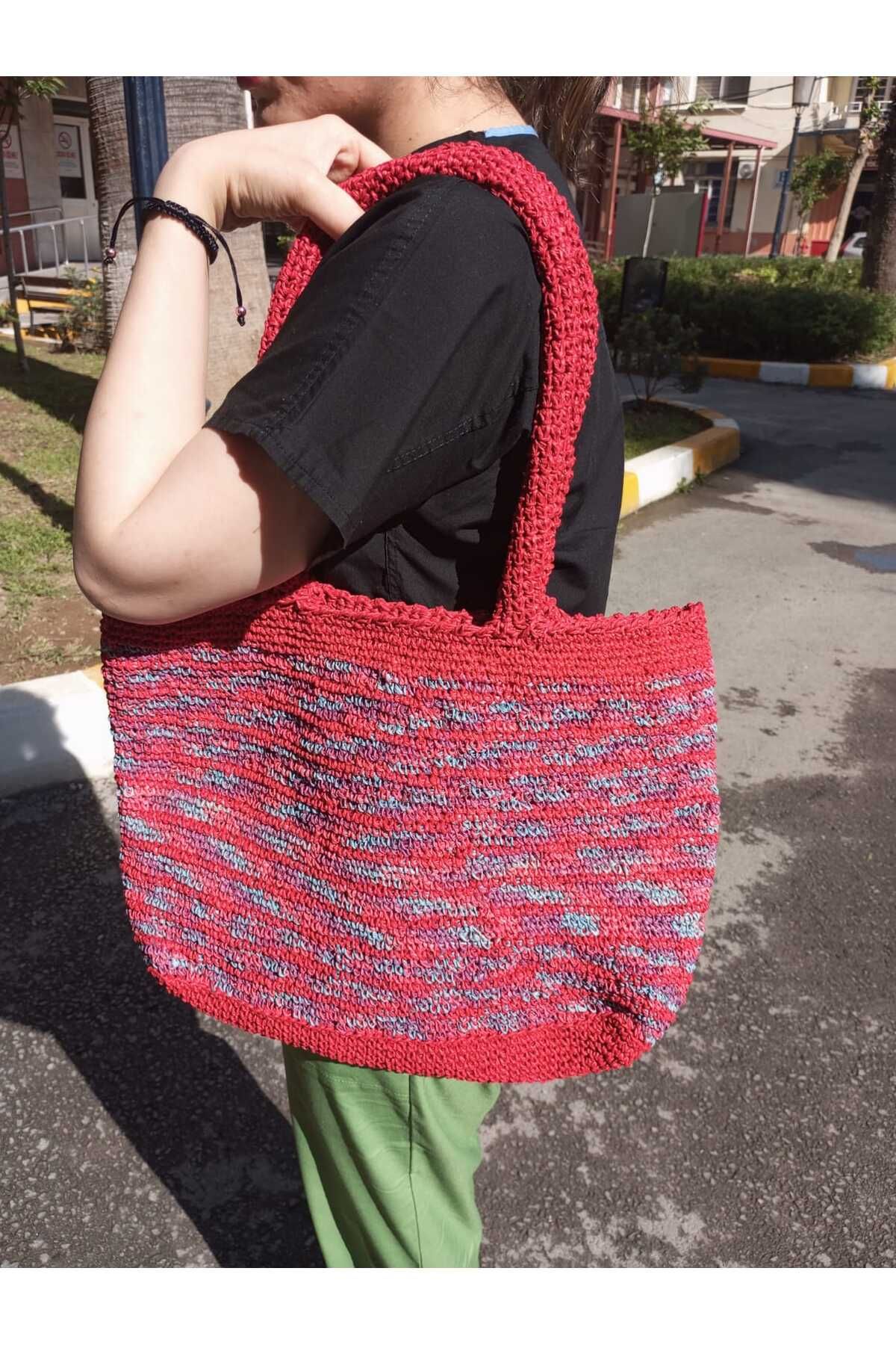 ipek butik İpek butik kırmızı kol çantası