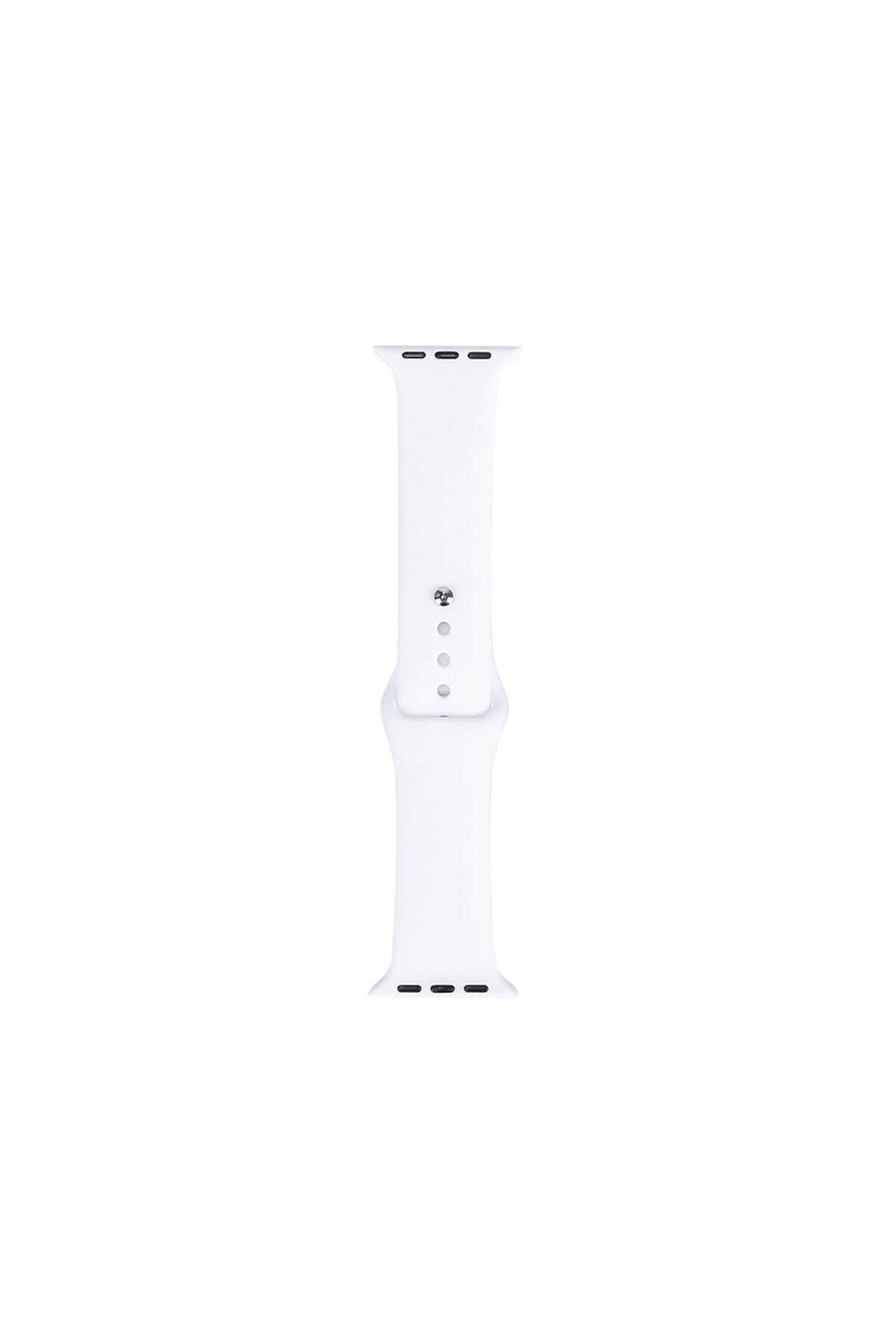 yubu Apple Watch Uyumlu 42/44/45/49 Mm Seri 1/2/3/4/5/6/se/7/8/9 Ve 46mm Seri 10 Silikon Kordon