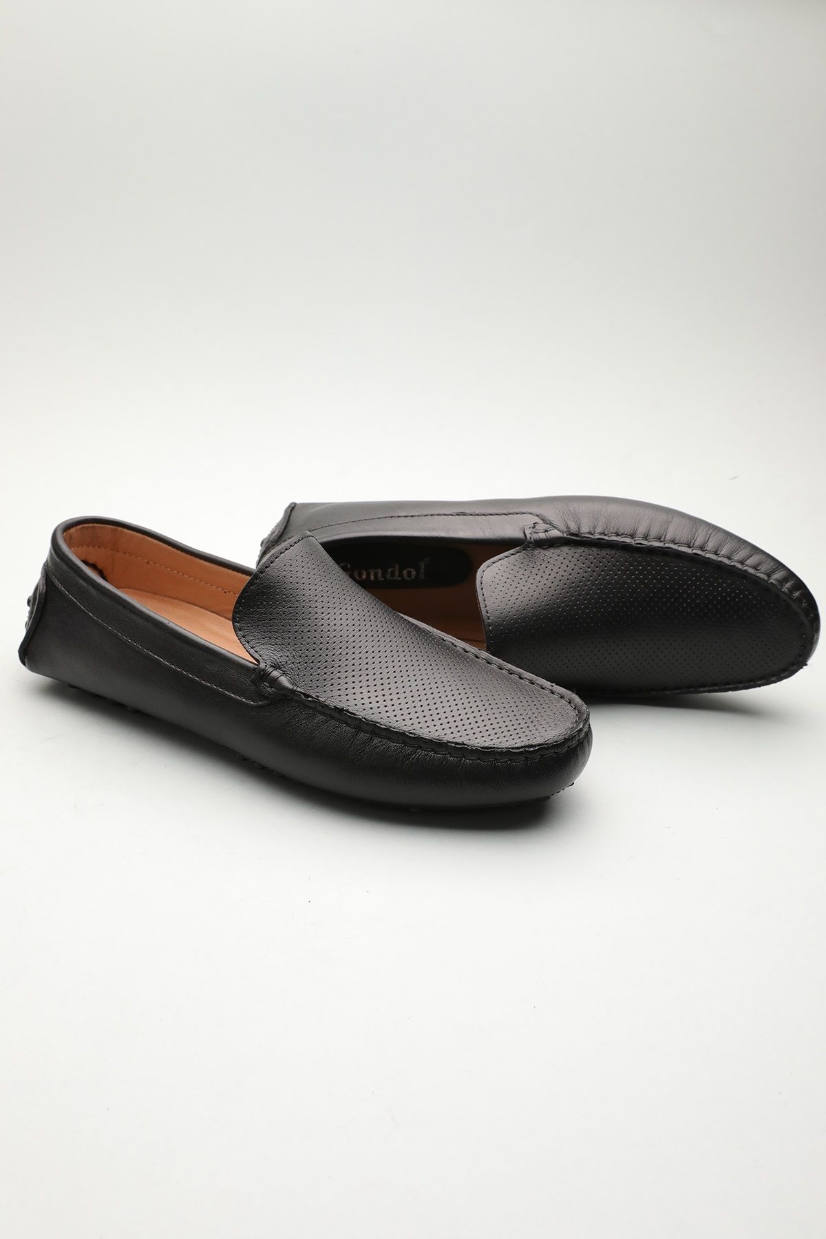 Gondol Erkek Hakiki Deri Klasik Loafer Siyah 42 ttx.601145