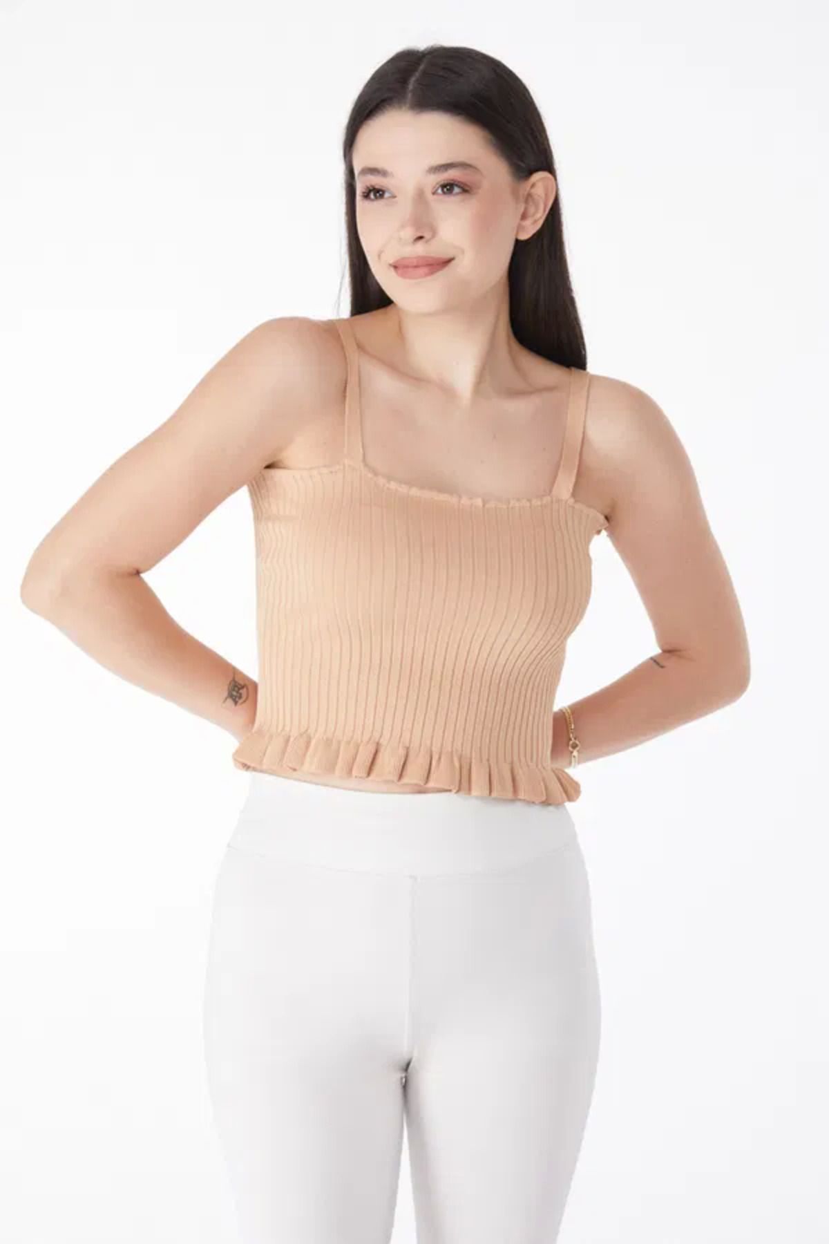 POLEXP Yazlık triko crop