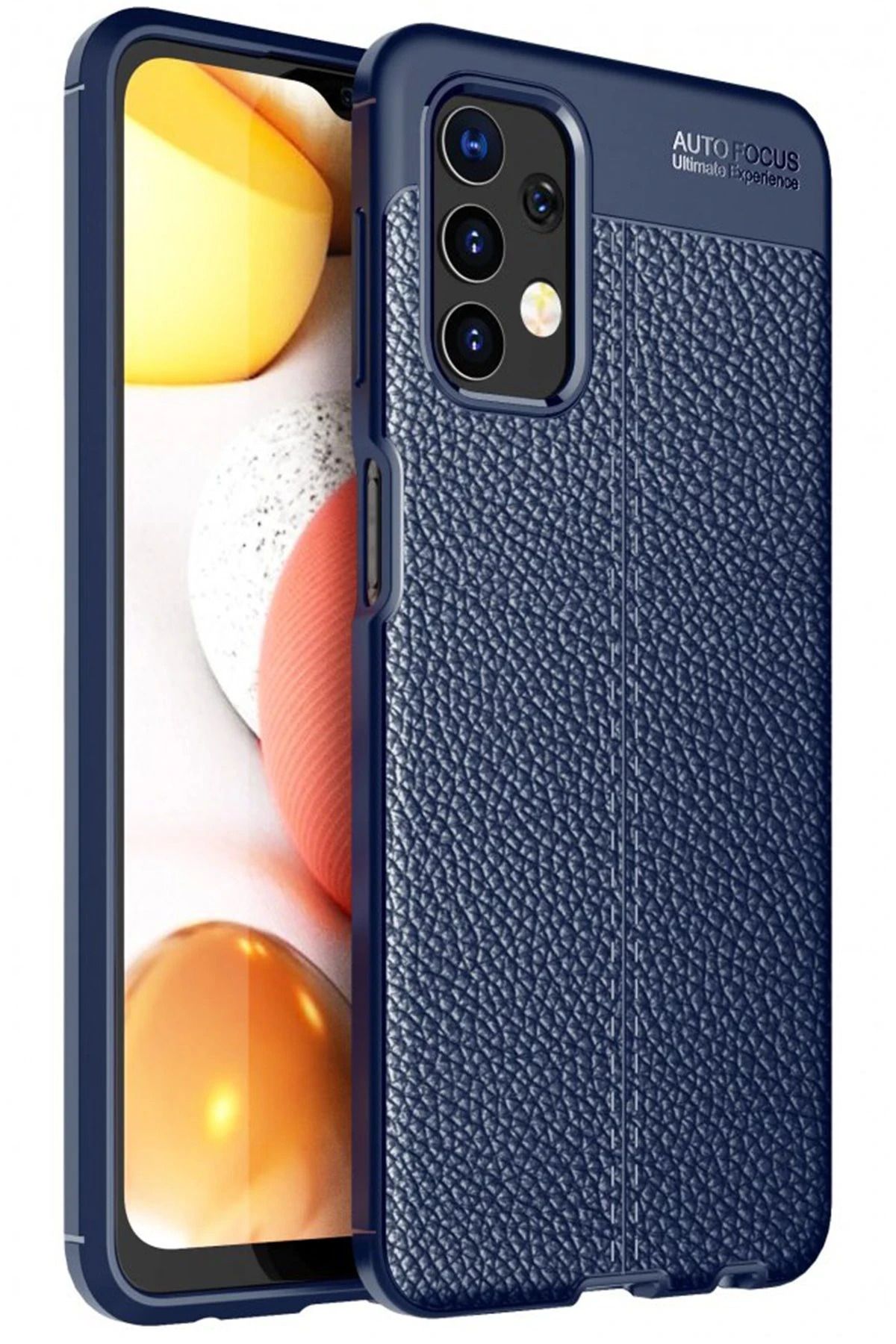 NewFace Samsung Galaxy A13 4G Kılıf Auto Focus Kapak - Lacivert SVLRS