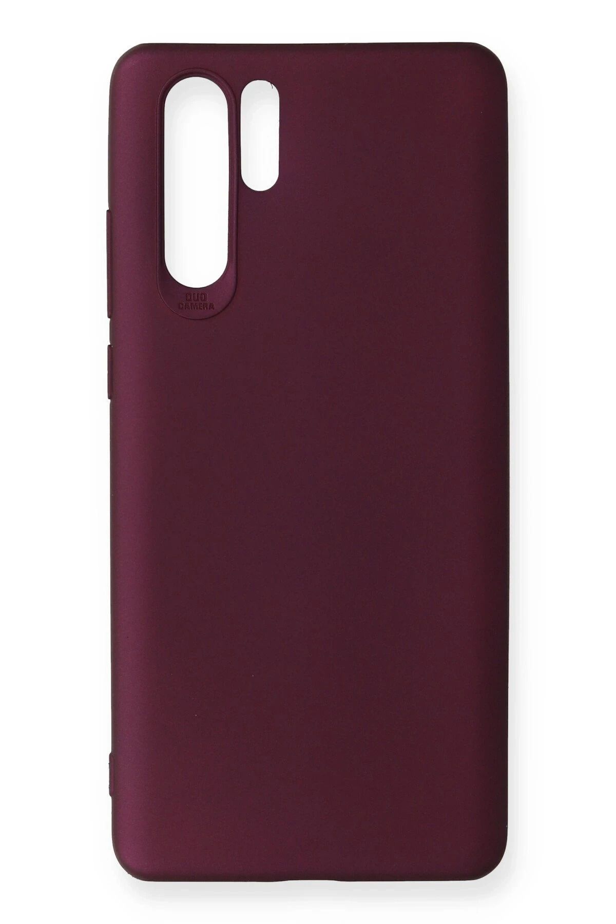 NewFace Huawei P30 Pro Kılıf First Silikon - Mürdüm SVLRS
