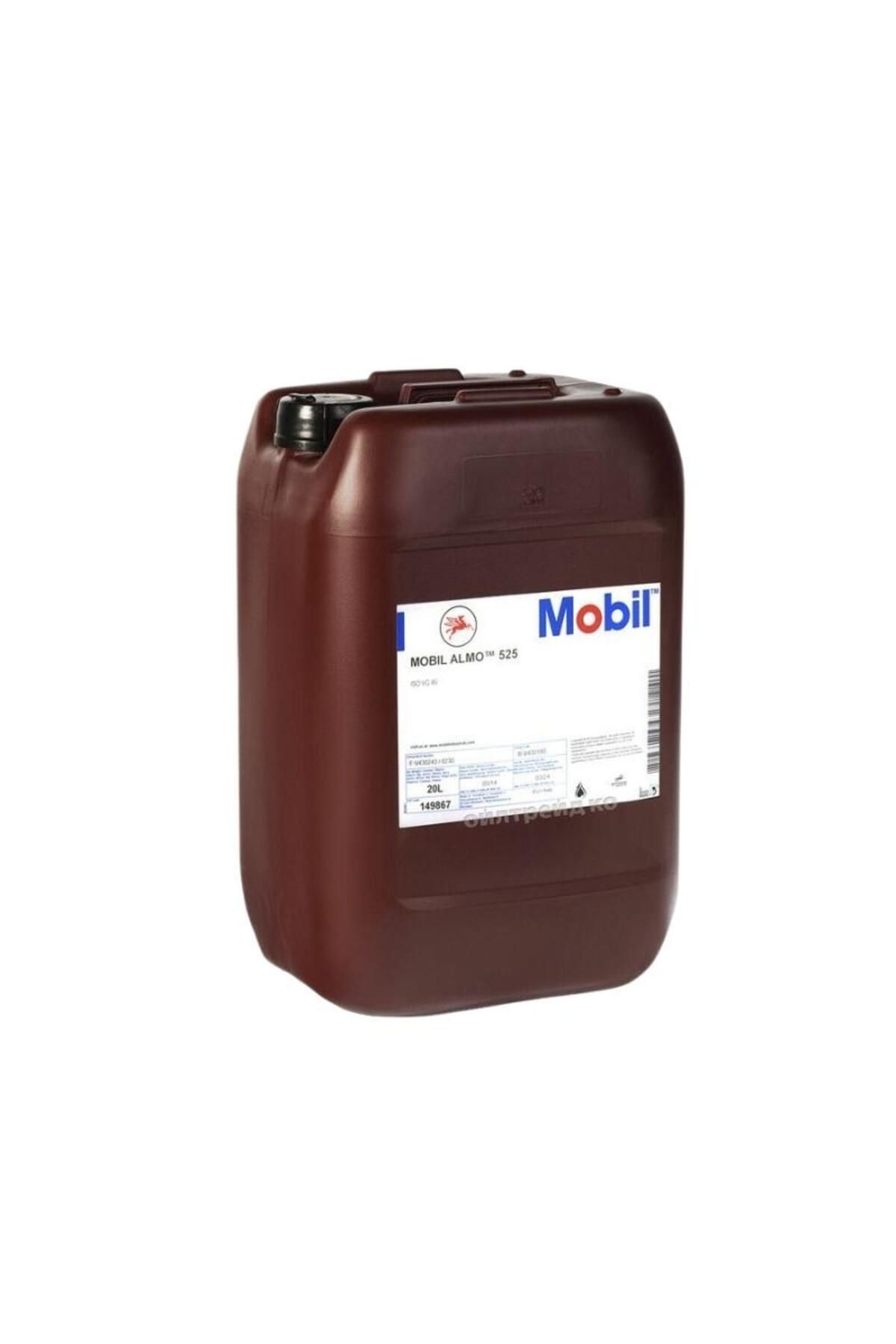 Mobil Almo 525 ISO VG 46 Pnömatik Alet Yağı - 20 Lt.